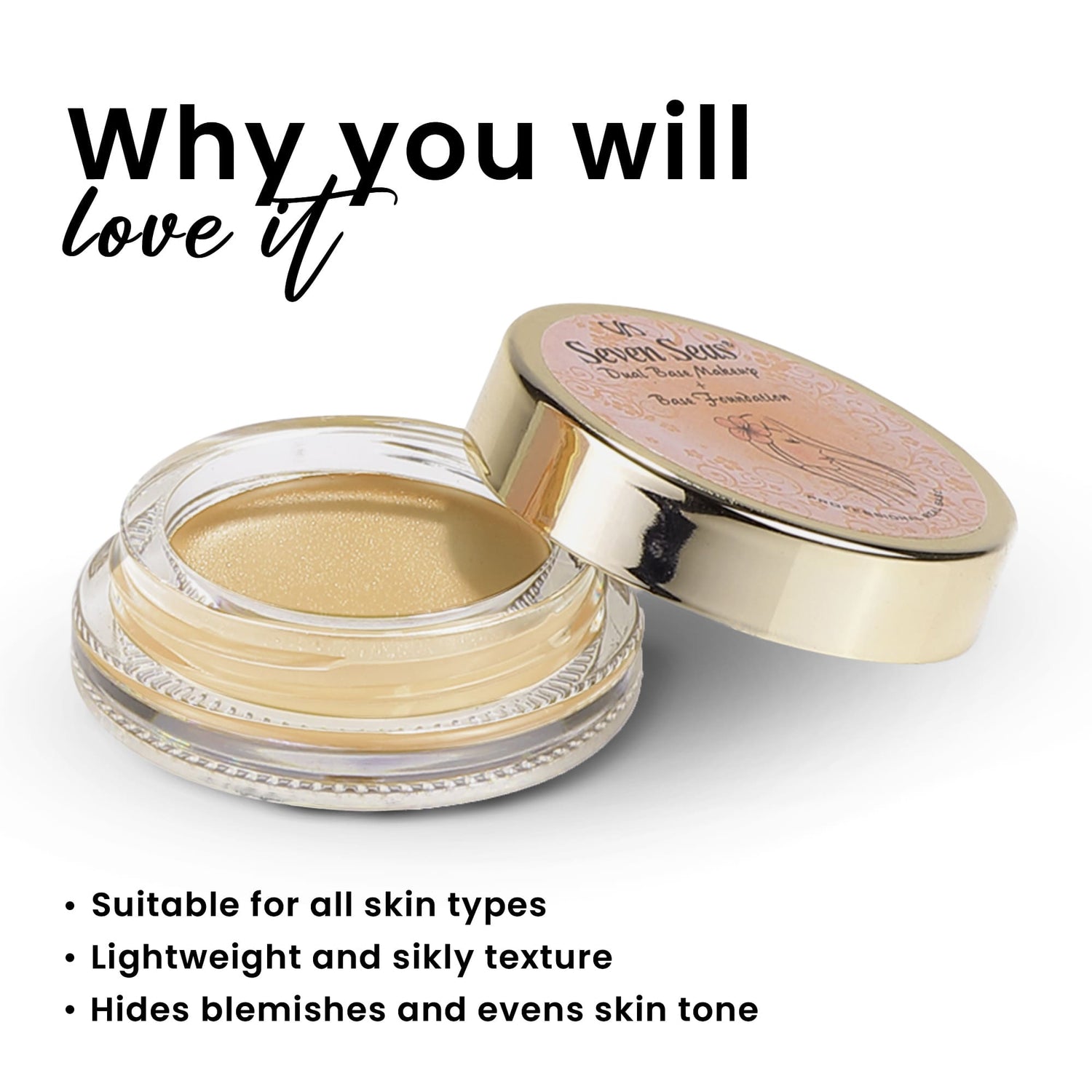 Seven Seas Dual Base Makeup + Base Foundation - Seven Seas Cosmetics