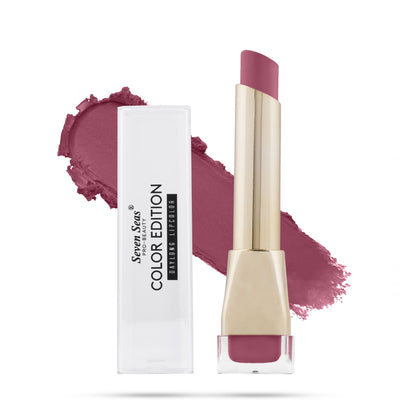 Seven Seas Color Edition Matte Lipstick | Highly Pigmented | Long Lasting | Waterproof | Smudgeproof | Single Coat Application | Lipstick for Women - Seven Seas Cosmetics