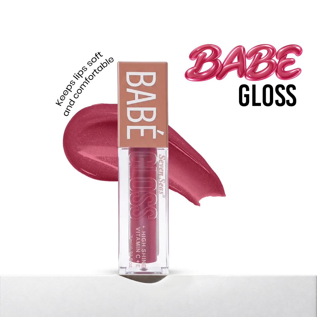 Go Babe High Shine Lip Gloss with Vitamin C &amp; E