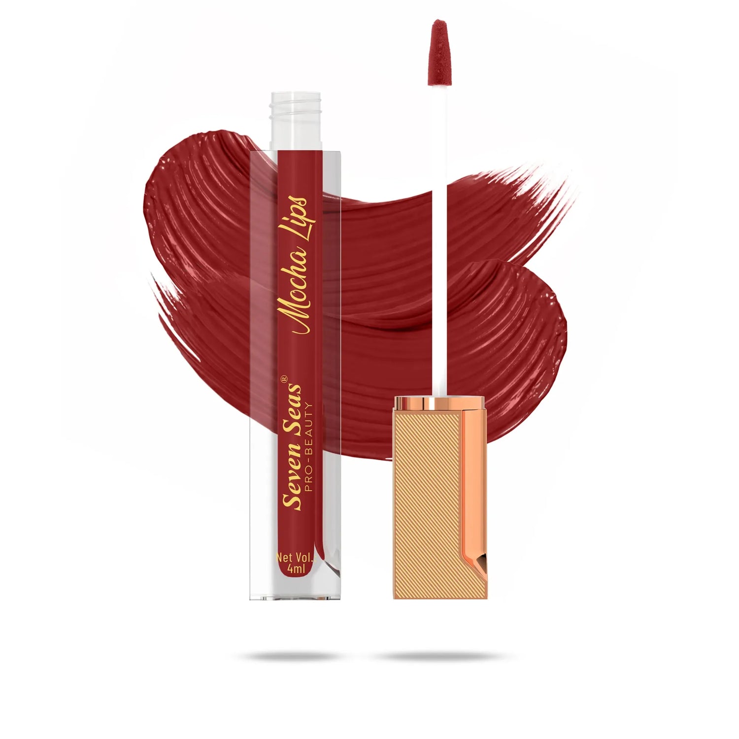 Mocha Lips Matte Liquid Lipstick | Non-Transfer &amp; 12-Hour Stay