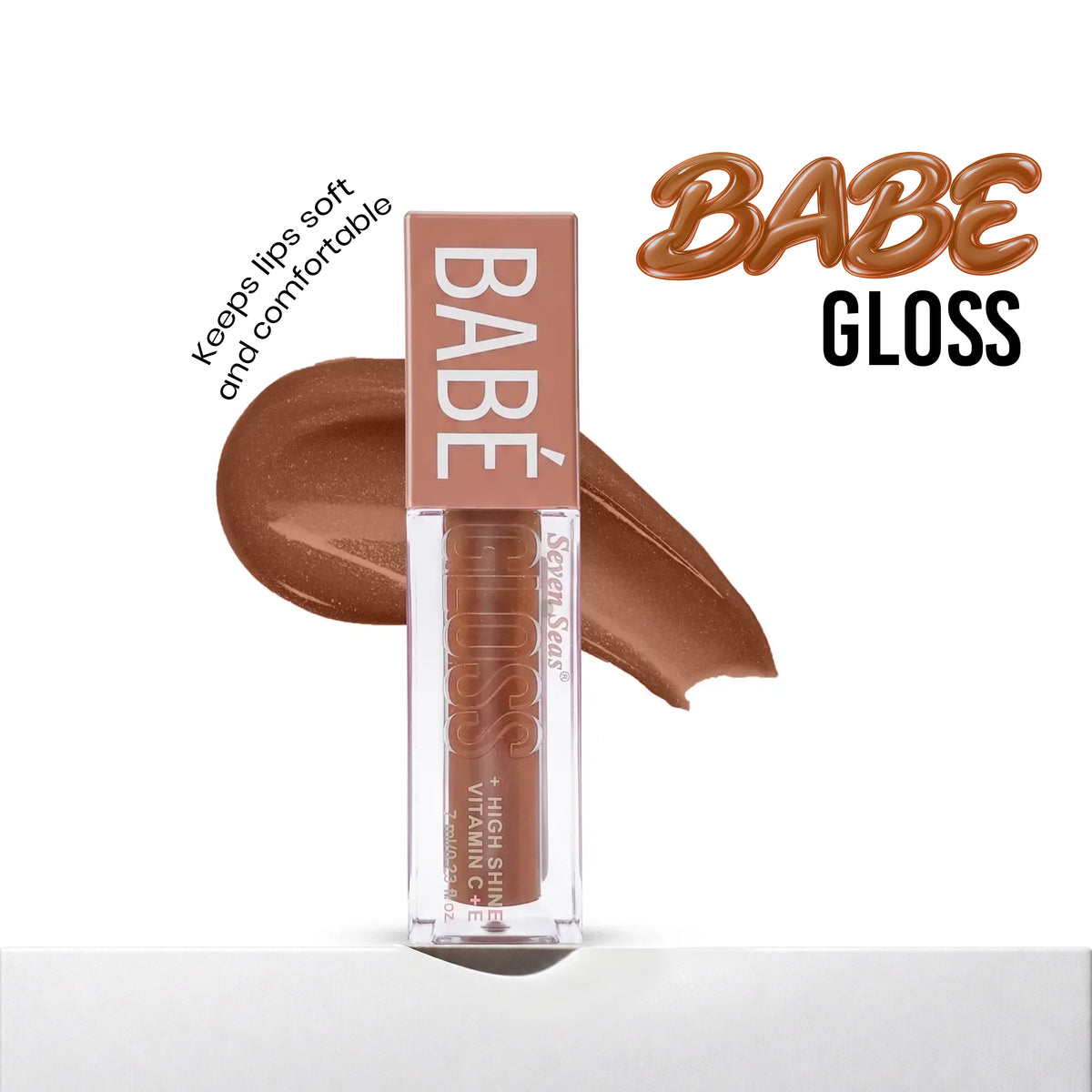 Go Babe High Shine Lip Gloss with Vitamin C &amp; E