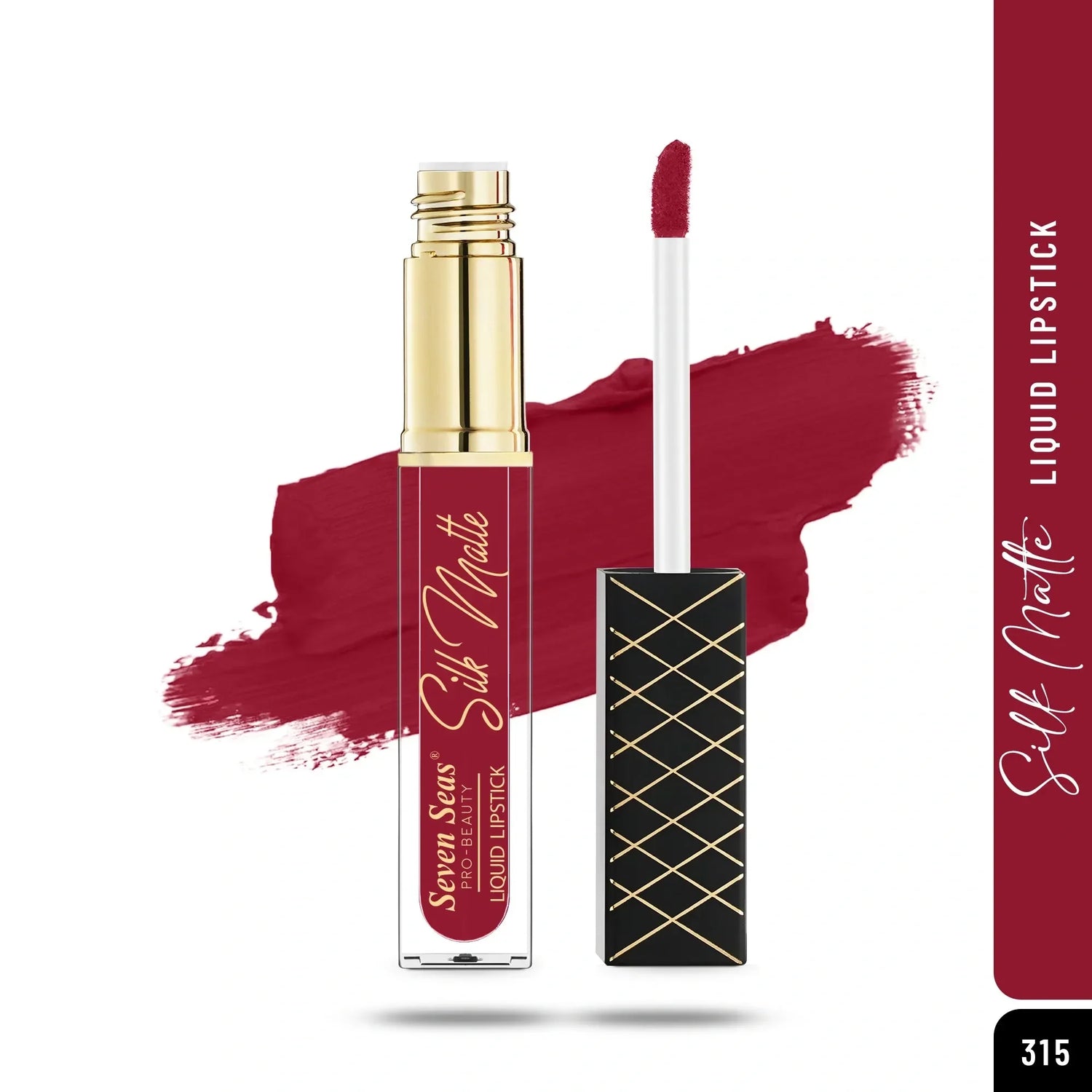 Silk Matte Liquid Lipstick for Women | Long Lasting Soft Matte Color - Seven Seas Cosmetics