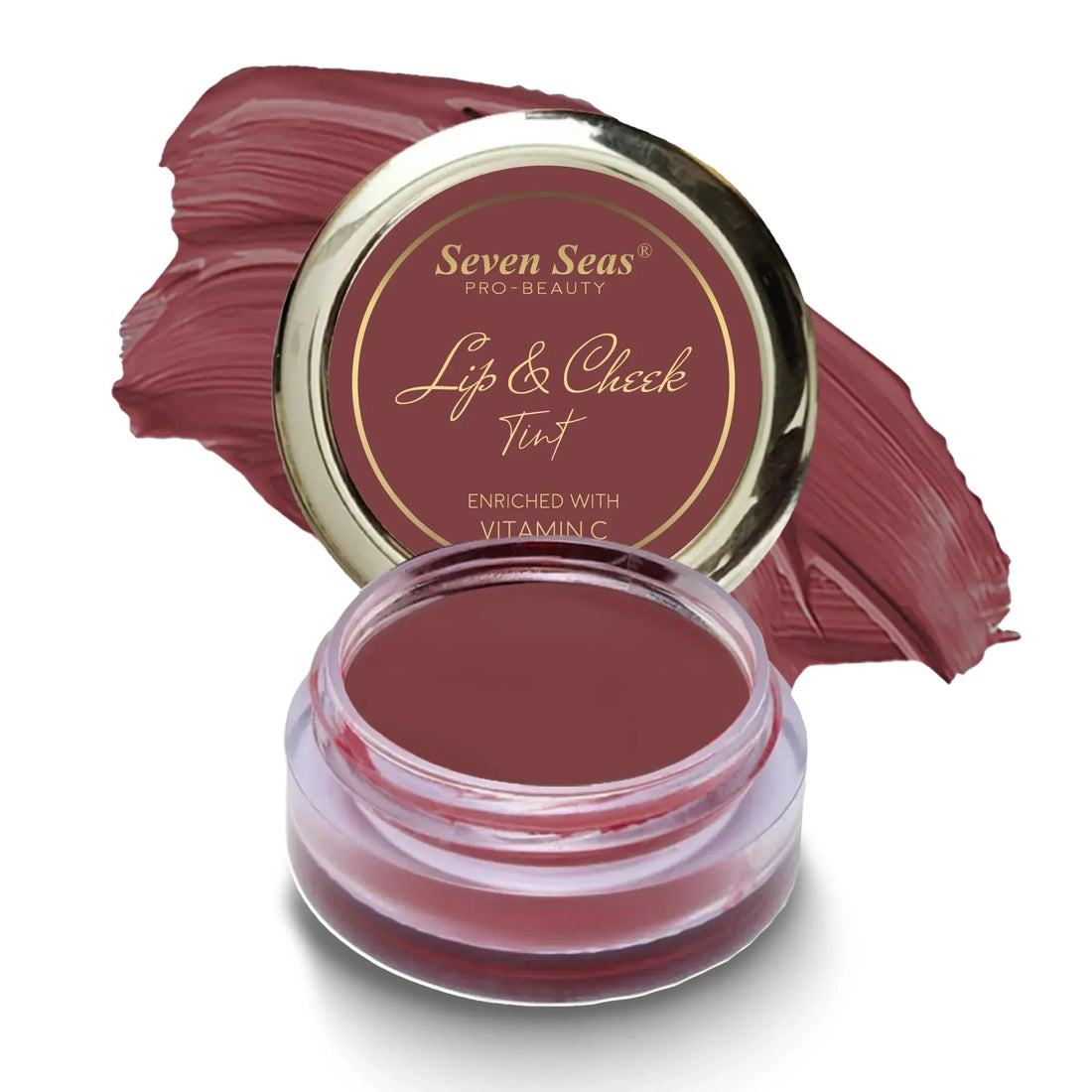 Lip &amp; Cheek Tint with Beetroot | Creamy Matte &amp; Nourishing - Seven Seas Cosmetics