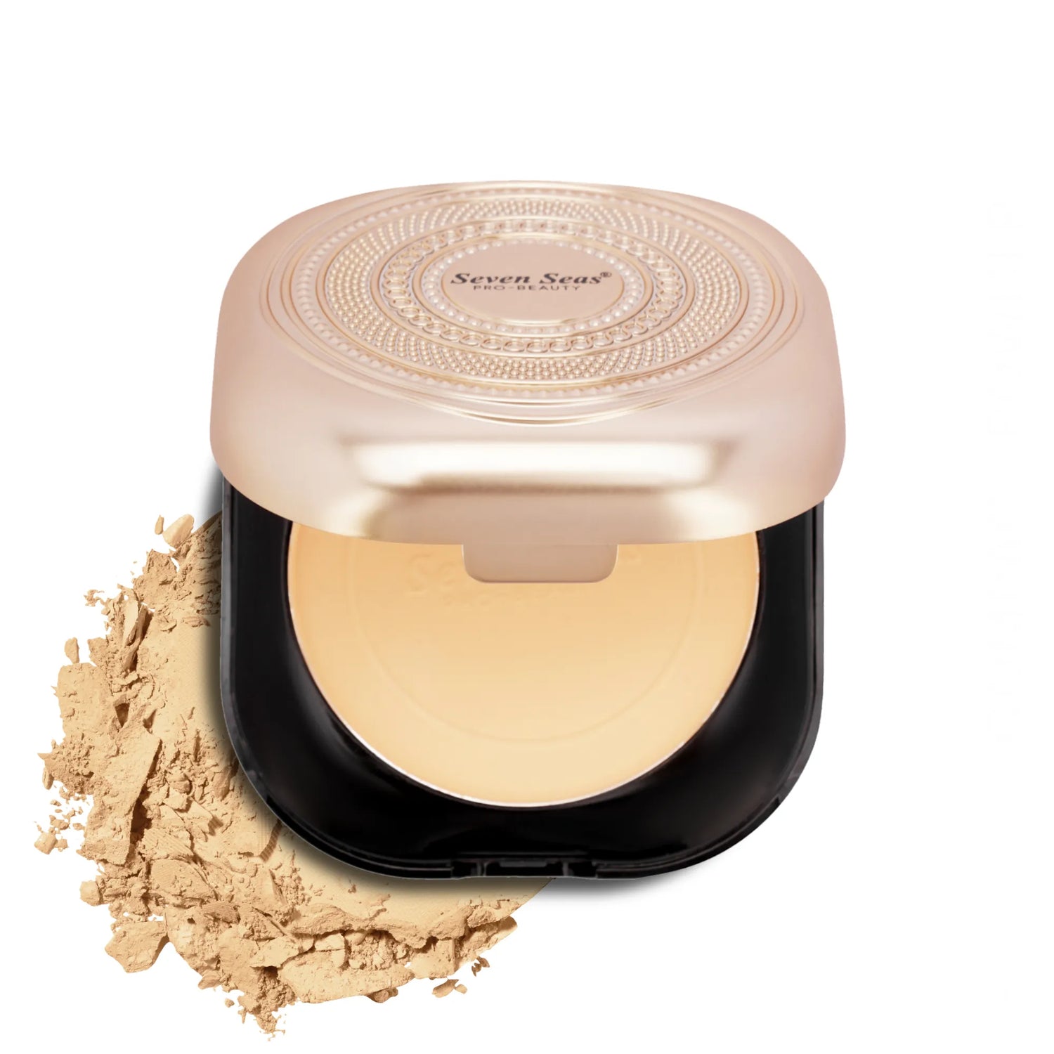 HD Full Coverage Compact Powder - 2-in-1 Oil-Control Compact with Shimmery &amp; Matte Finish