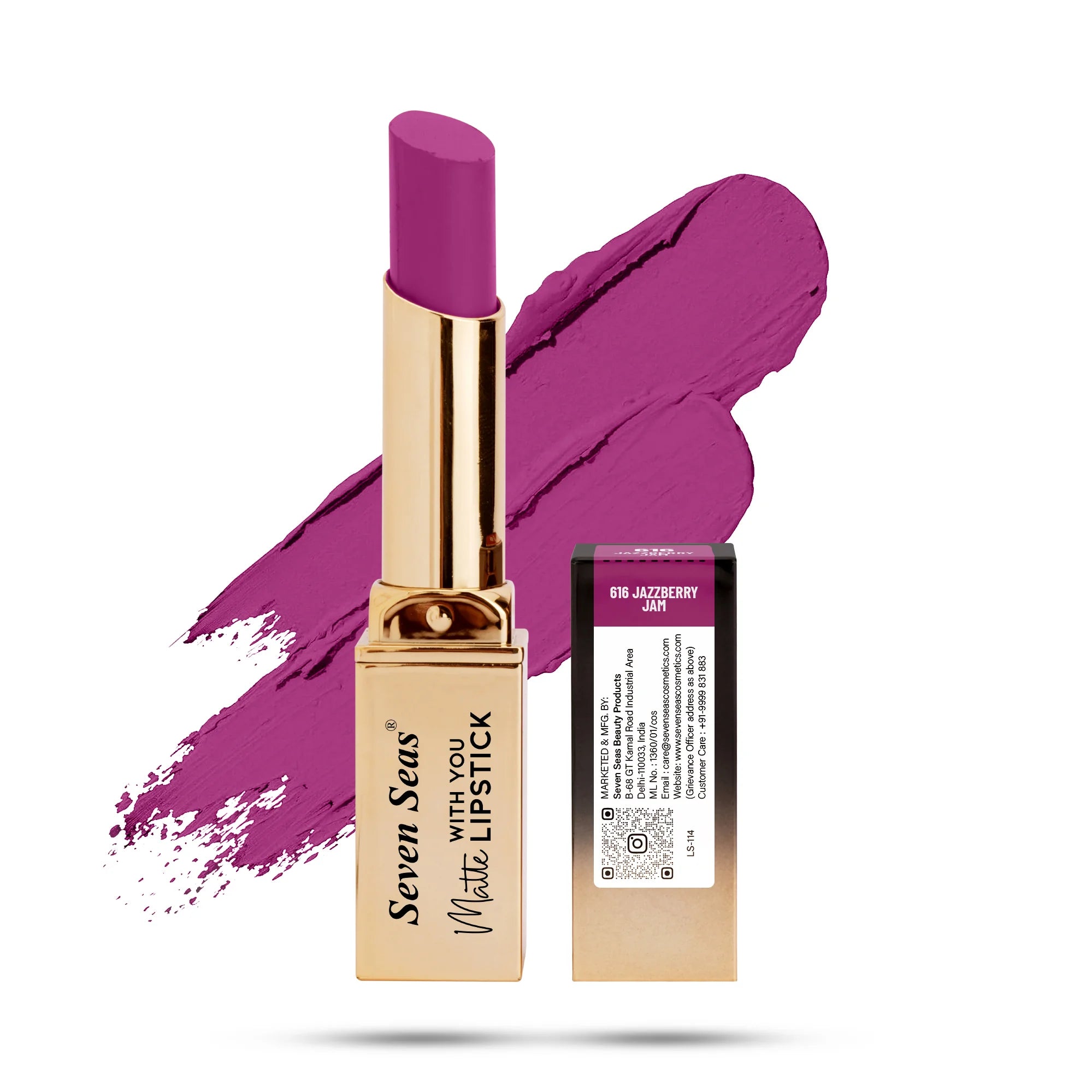 Matte With You Lipstick