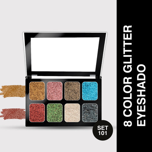 8 Color Glitter Eyeshadow Palette