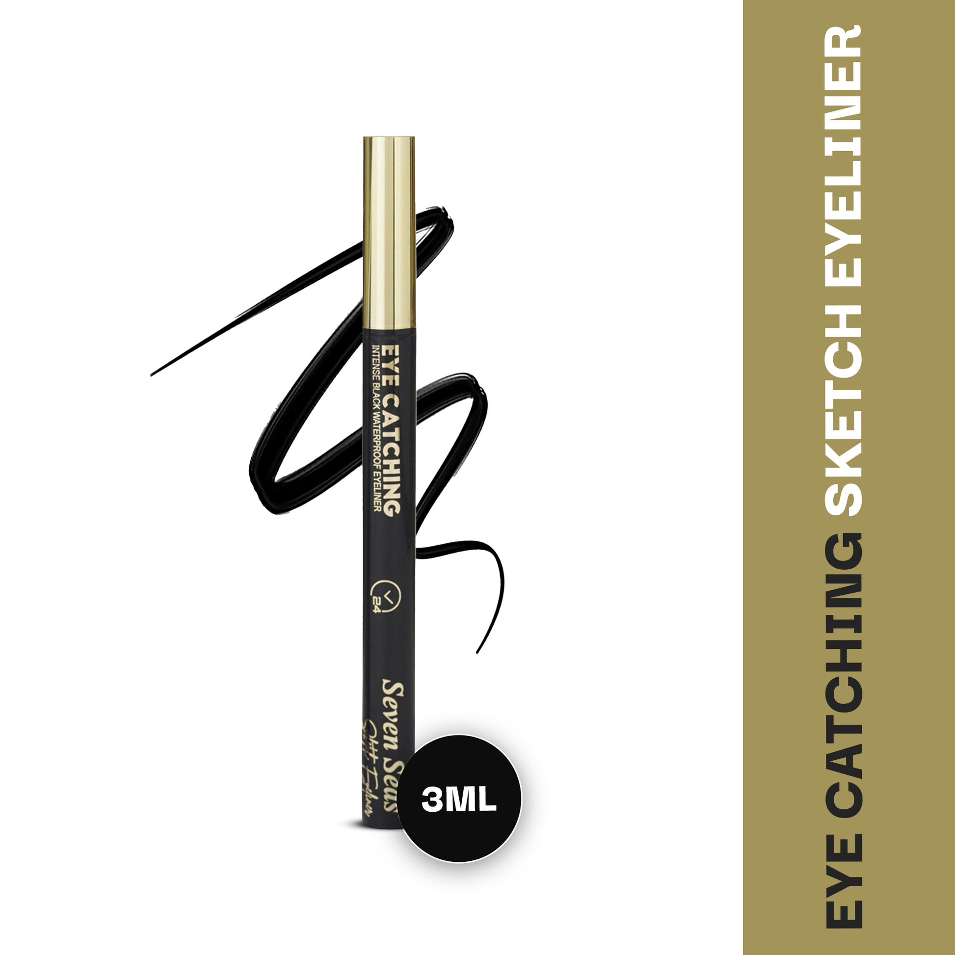 Sketch shop type eyeliner