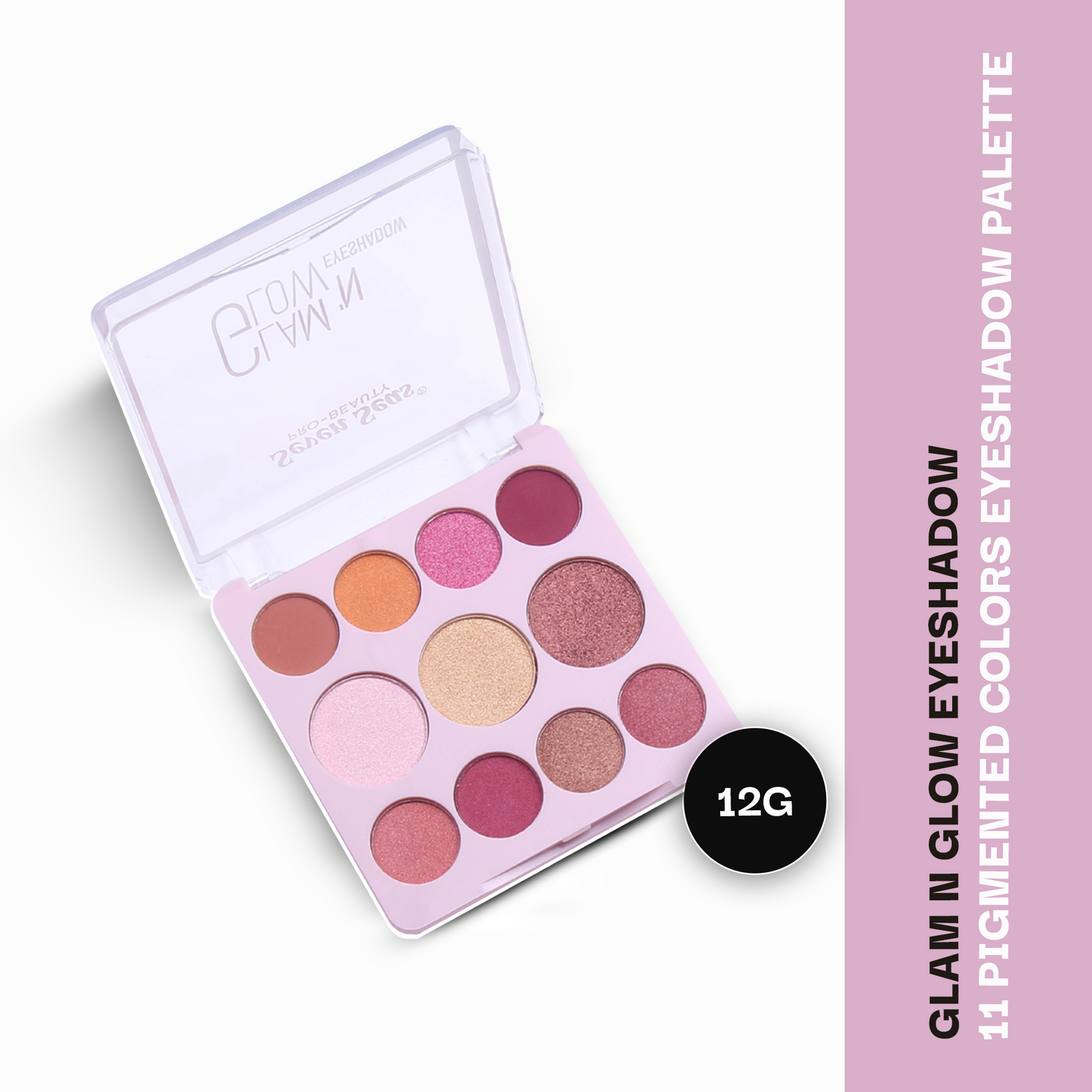 Glam N Glow Eyeshadow Palette - Seven Seas Cosmetics