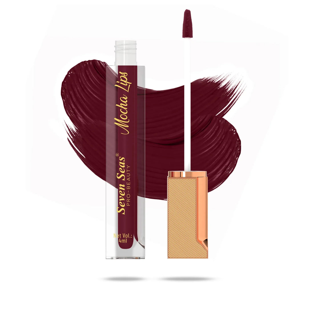 Mocha Lips Matte Liquid Lipstick | Non-Transfer &amp; 12-Hour Stay