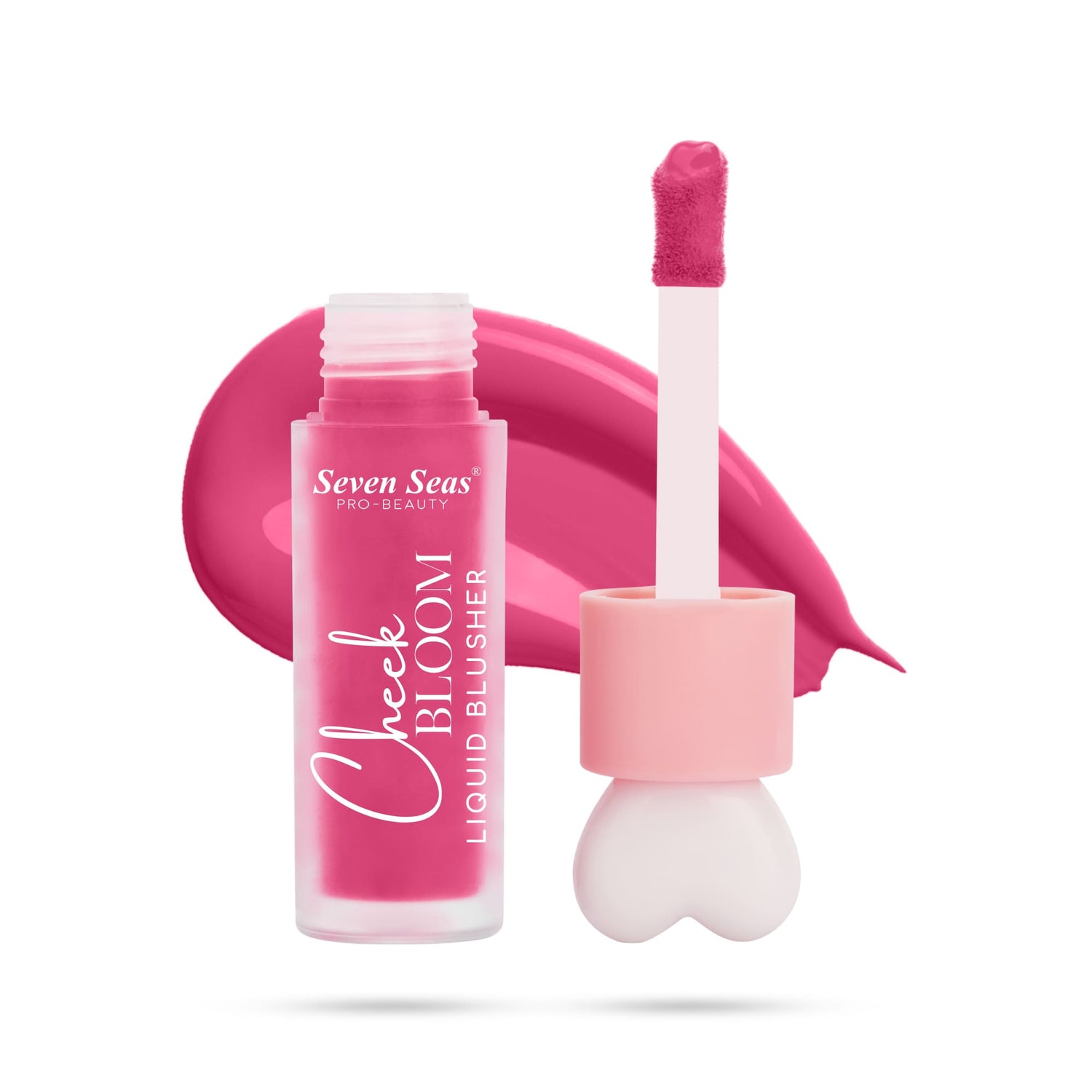 Seven Seas Cheek Bloom Liquid Blusher &amp; Lip Gloss | Highly Pigmented | Long-lasting | Waterproof | Buildable &amp; Blendable | All Skin Types | - Seven Seas Cosmetics