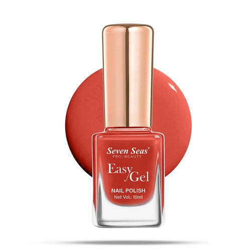 Seven Seas Easy Gel Nail Polish, Intense Glossy Finish, Hydrating Formula, Rich Pigmented, Quick Dry