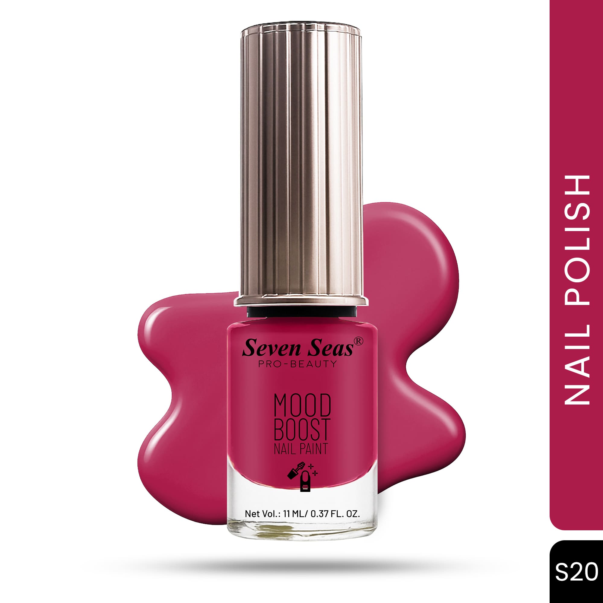 Seven Seas Mood Boost Nail Polish | Bright, Bold &amp; Beautiful Finish - Seven Seas Cosmetics