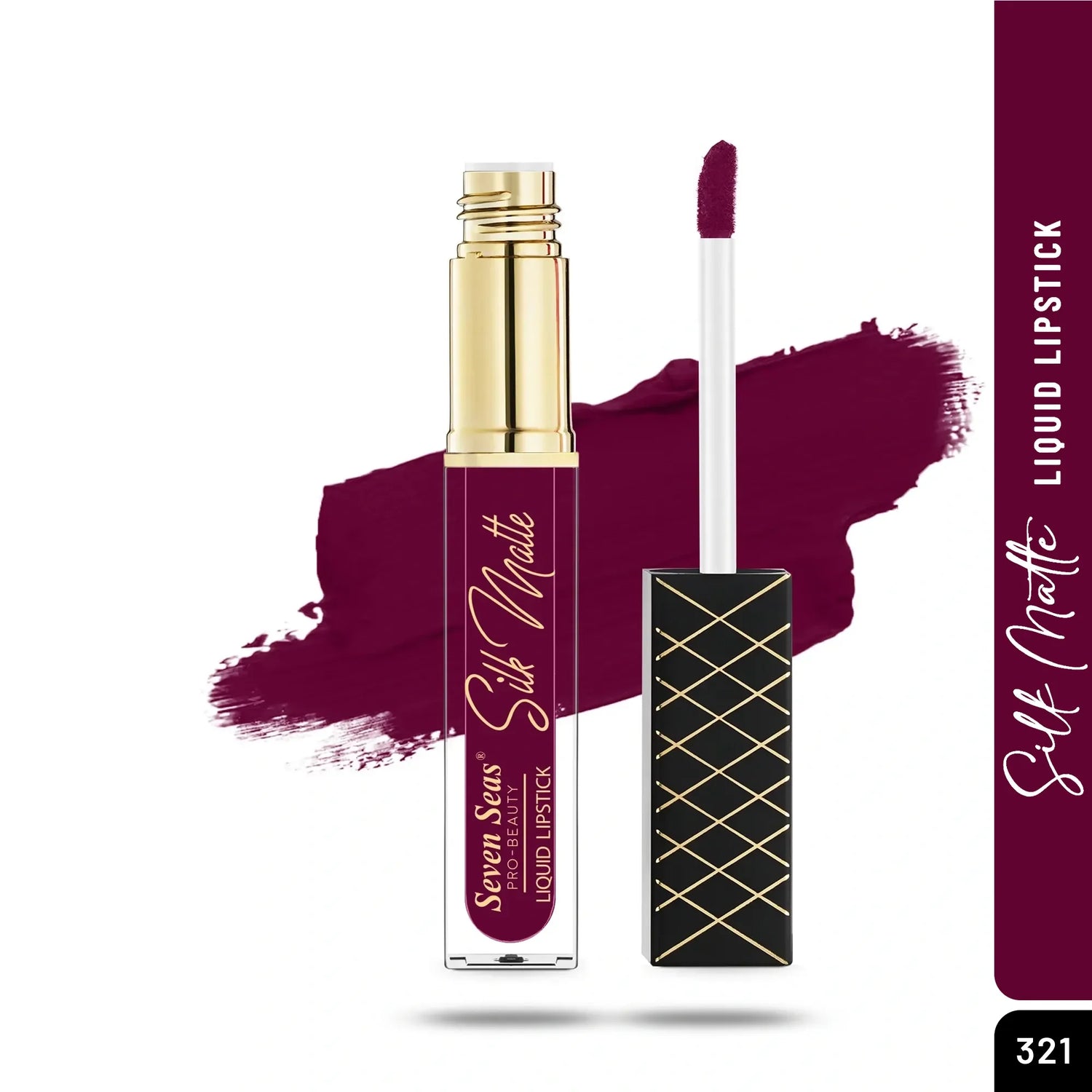 Silk Matte Liquid Lipstick for Women | Long Lasting Soft Matte Color - Seven Seas Cosmetics