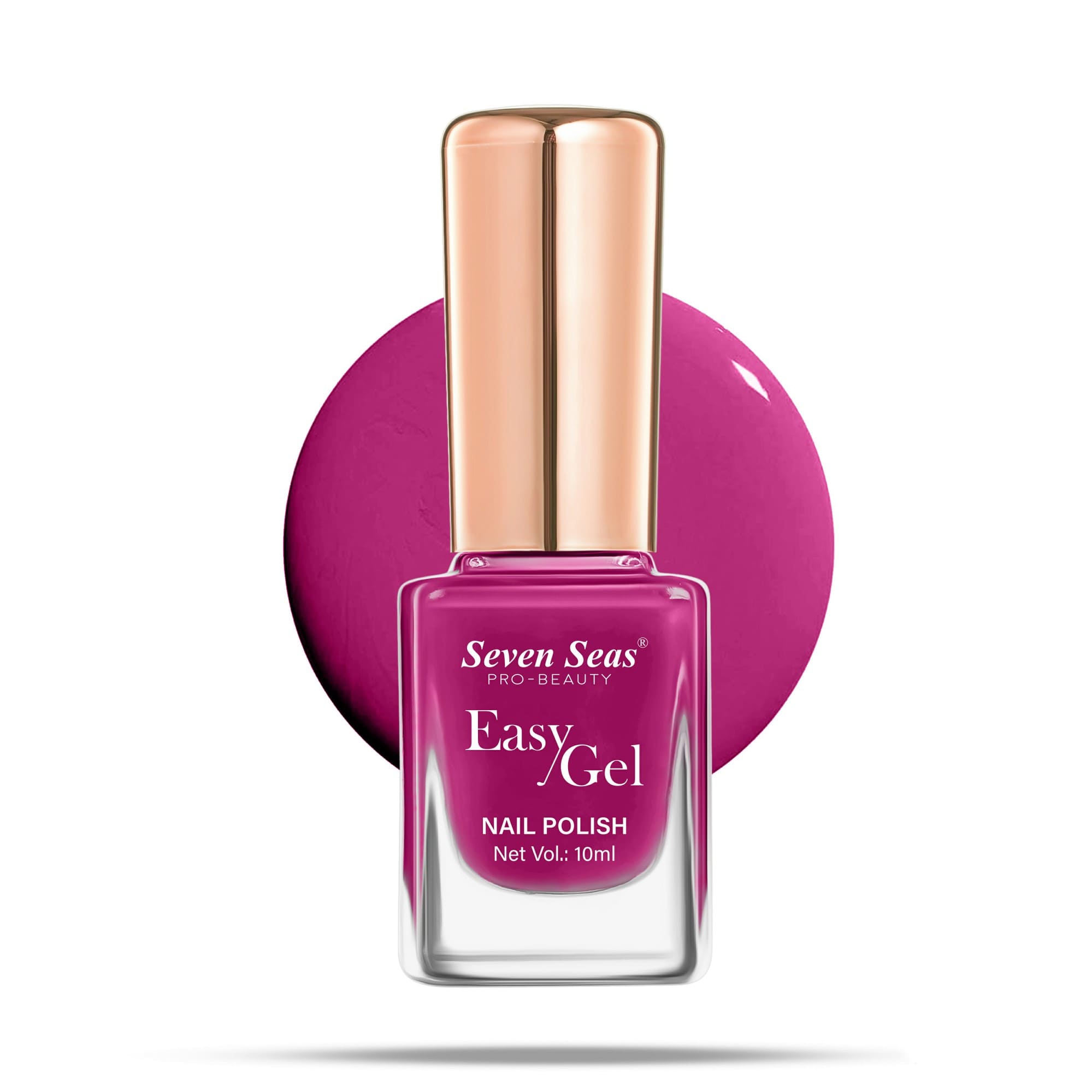 Seven Seas Easy Gel Nail Polish, Intense Glossy Finish, Hydrating Formula, Rich Pigmented, Quick Dry - Seven Seas Cosmetics