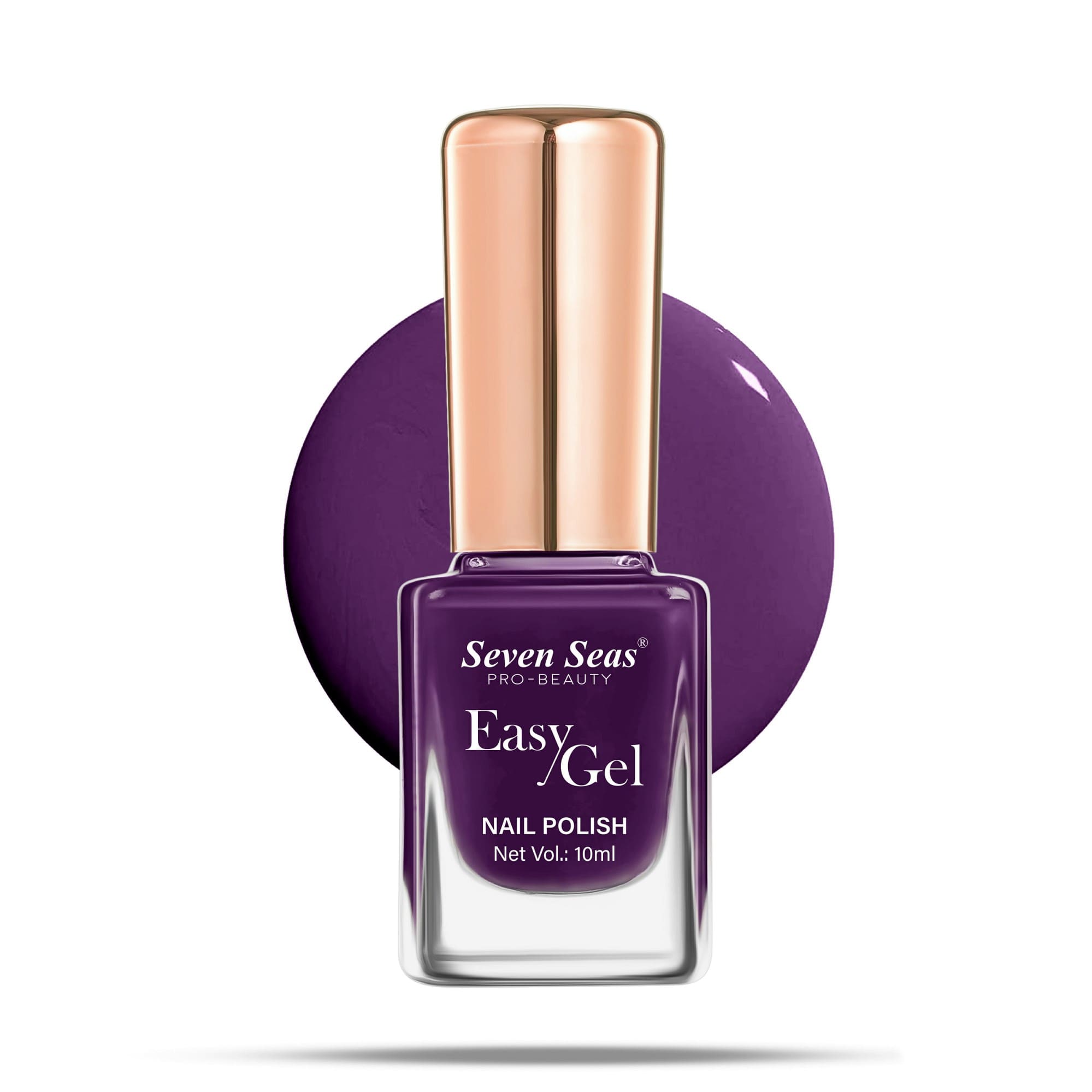 Seven Seas Easy Gel Nail Polish, Intense Glossy Finish, Hydrating Formula, Rich Pigmented, Quick Dry - Seven Seas Cosmetics