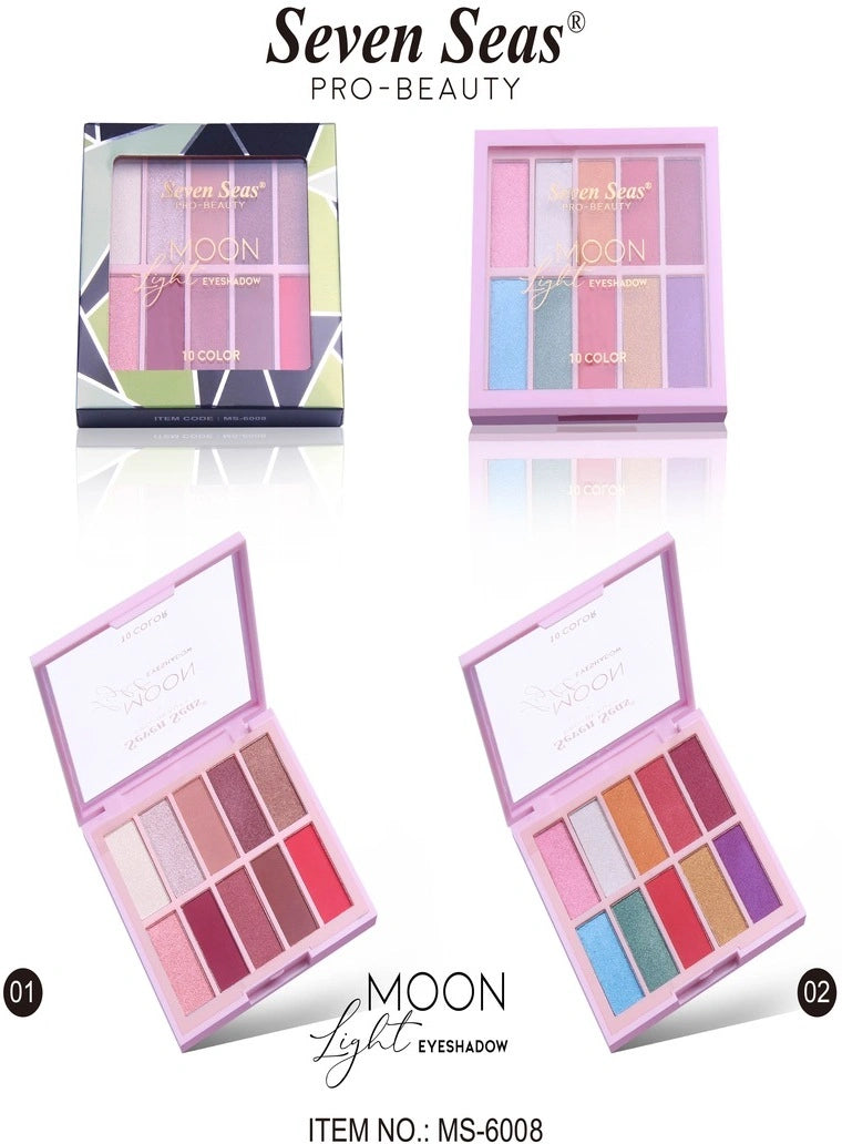 Moon Light Eyeshadow Palette | 10 Shades Matte to Shimmer