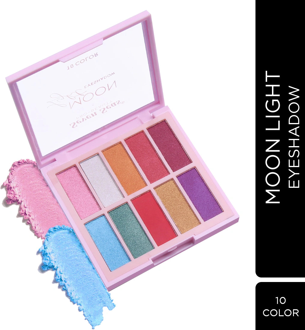 Moon Light Eyeshadow Palette | 10 Shades Matte to Shimmer