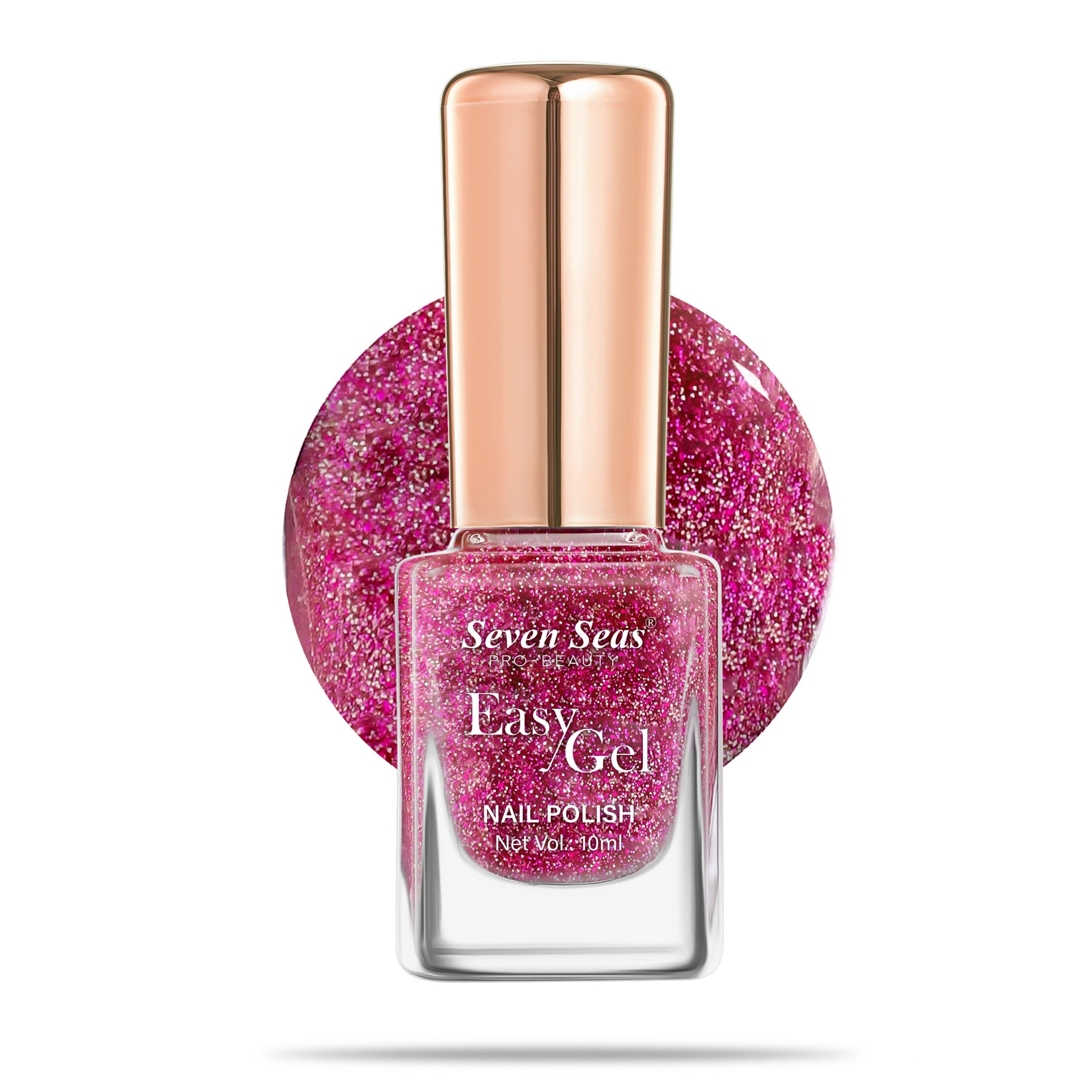 Seven Seas Easy Gel Nail Polish, Intense Glossy Finish, Hydrating Formula, Rich Pigmented, Quick Dry - Seven Seas Cosmetics