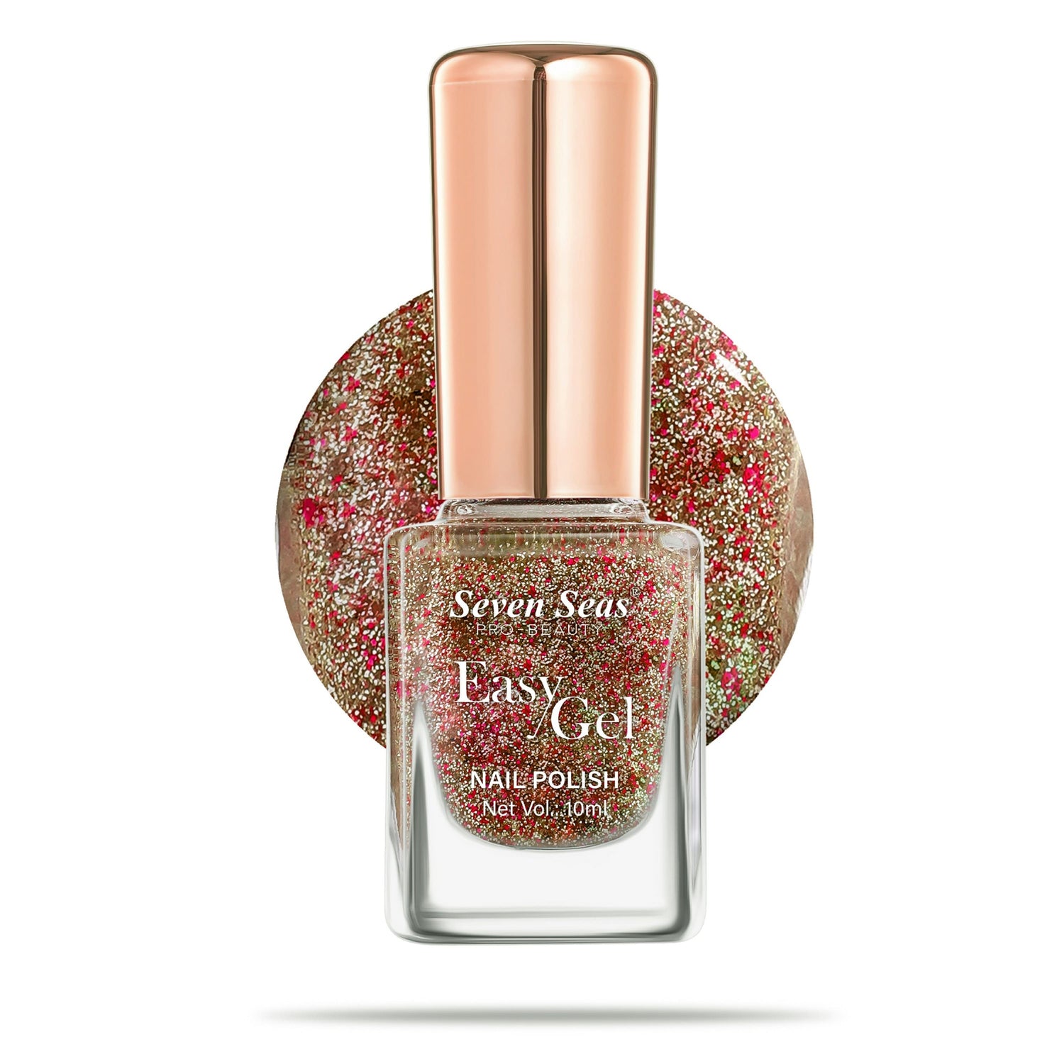 Seven Seas Easy Gel Nail Polish, Intense Glossy Finish, Hydrating Formula, Rich Pigmented, Quick Dry - Seven Seas Cosmetics