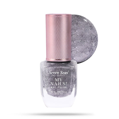 Seven Seas My Nails Nail Polish, High Colour Pay Off, Long Lasting, Quick Drying, Chip Resistant, Non-Staining, 10ml - Seven Seas Cosmetics