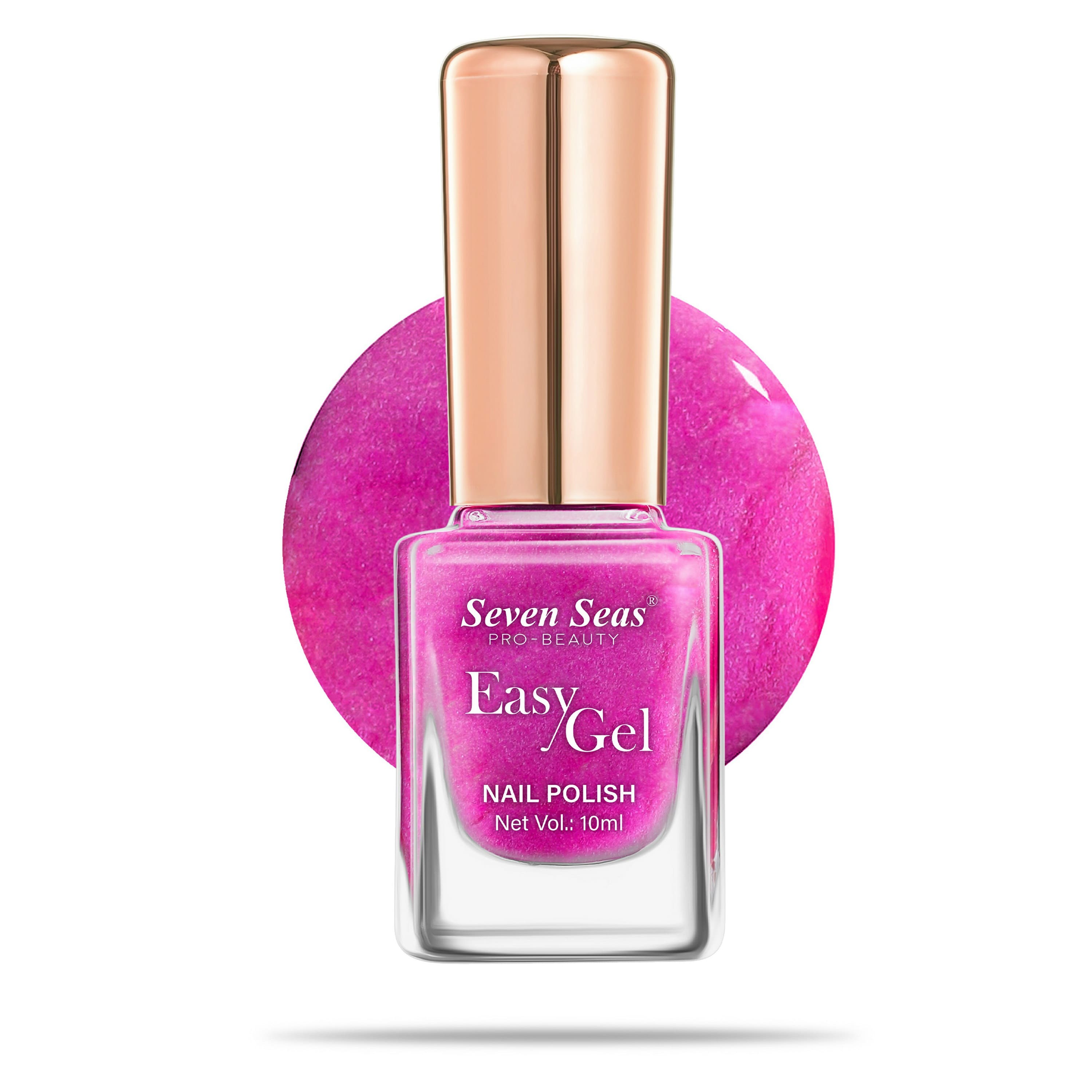 Seven Seas Easy Gel Nail Polish, Intense Glossy Finish, Hydrating Formula, Rich Pigmented, Quick Dry - Seven Seas Cosmetics