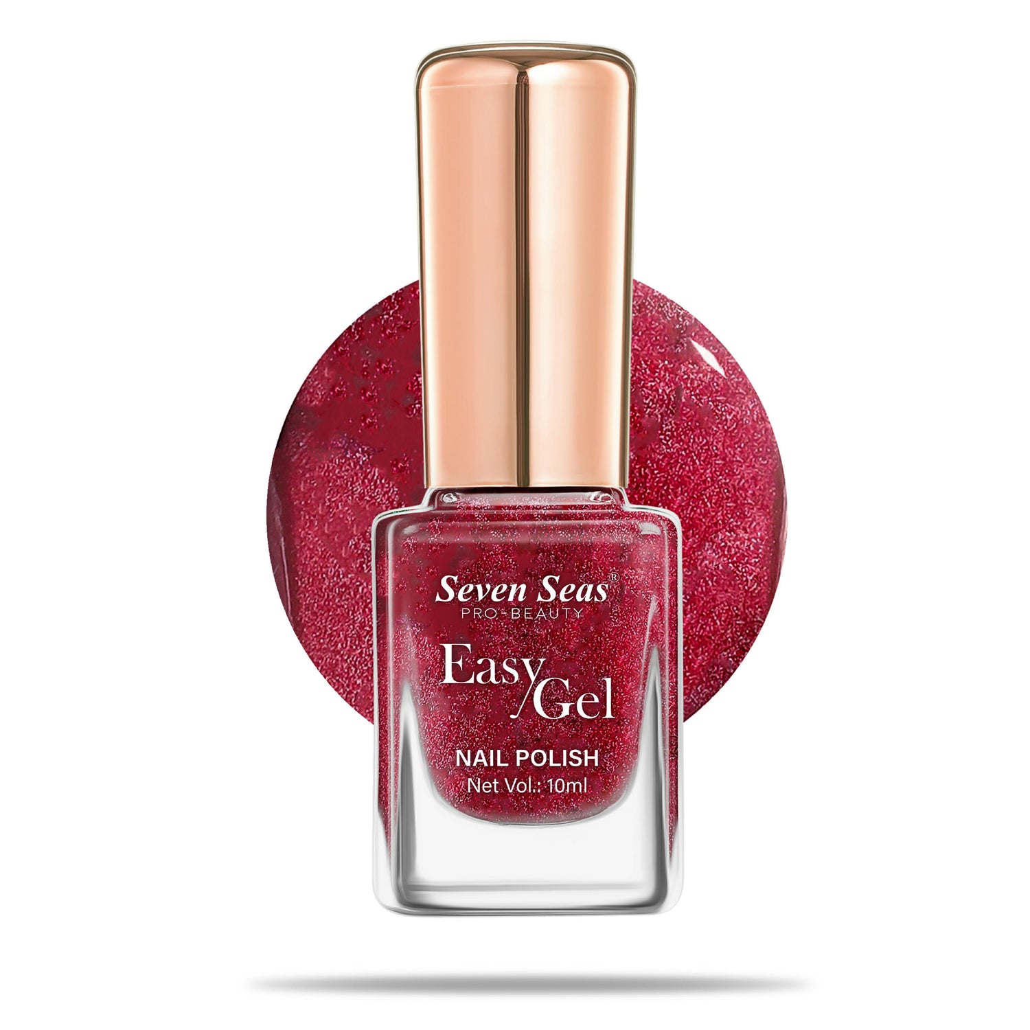 Seven Seas Easy Gel Nail Polish, Intense Glossy Finish, Hydrating Formula, Rich Pigmented, Quick Dry - Seven Seas Cosmetics
