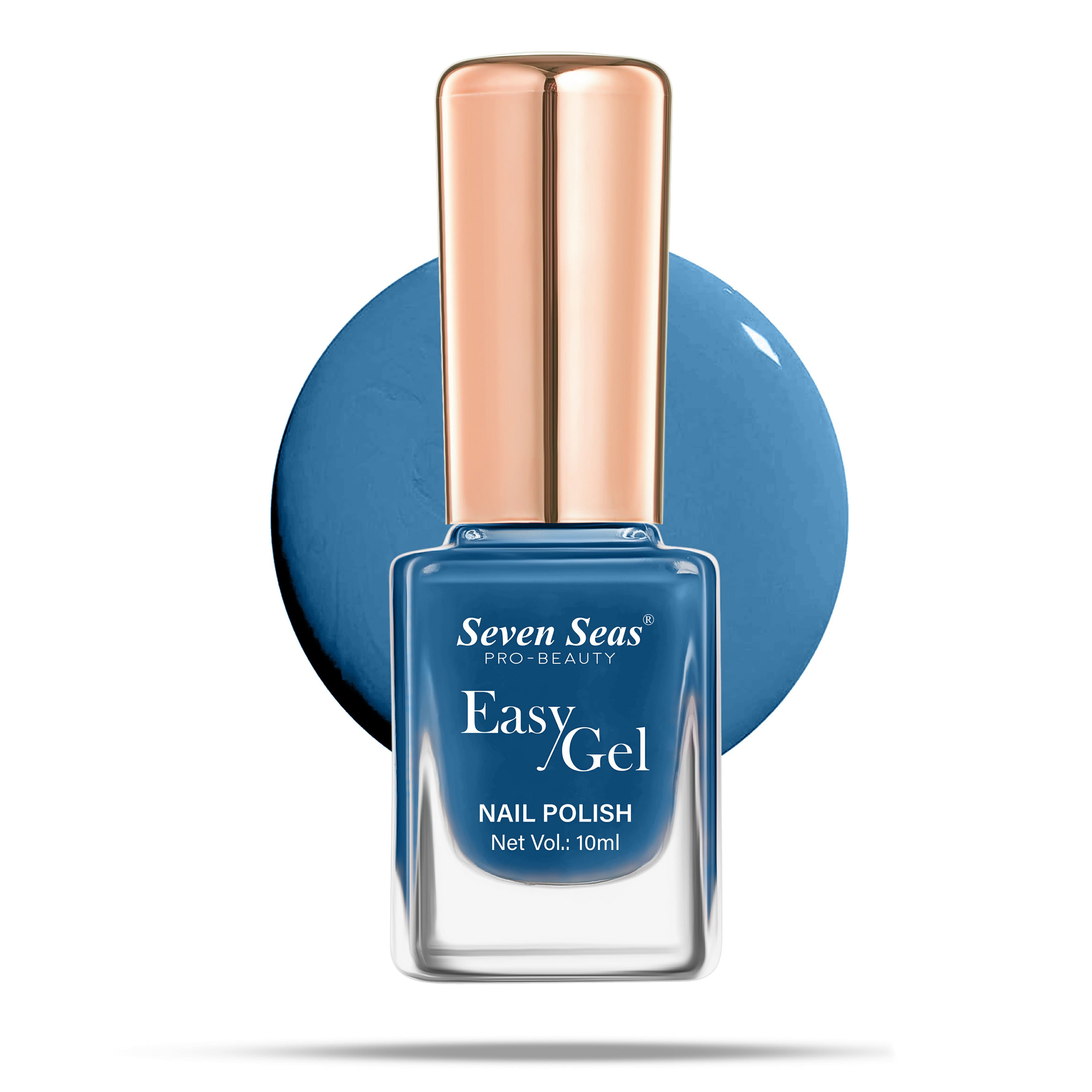 Seven Seas Easy Gel Nail Polish, Intense Glossy Finish, Hydrating Formula, Rich Pigmented, Quick Dry - Seven Seas Cosmetics