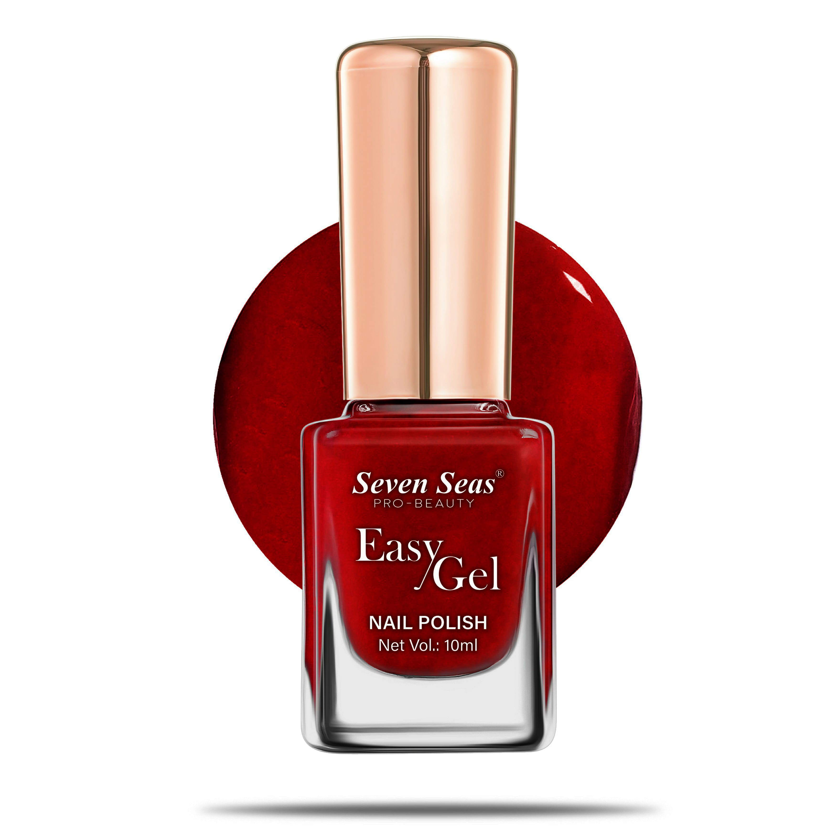 Seven Seas Easy Gel Nail Polish, Intense Glossy Finish, Hydrating Formula, Rich Pigmented, Quick Dry - Seven Seas Cosmetics