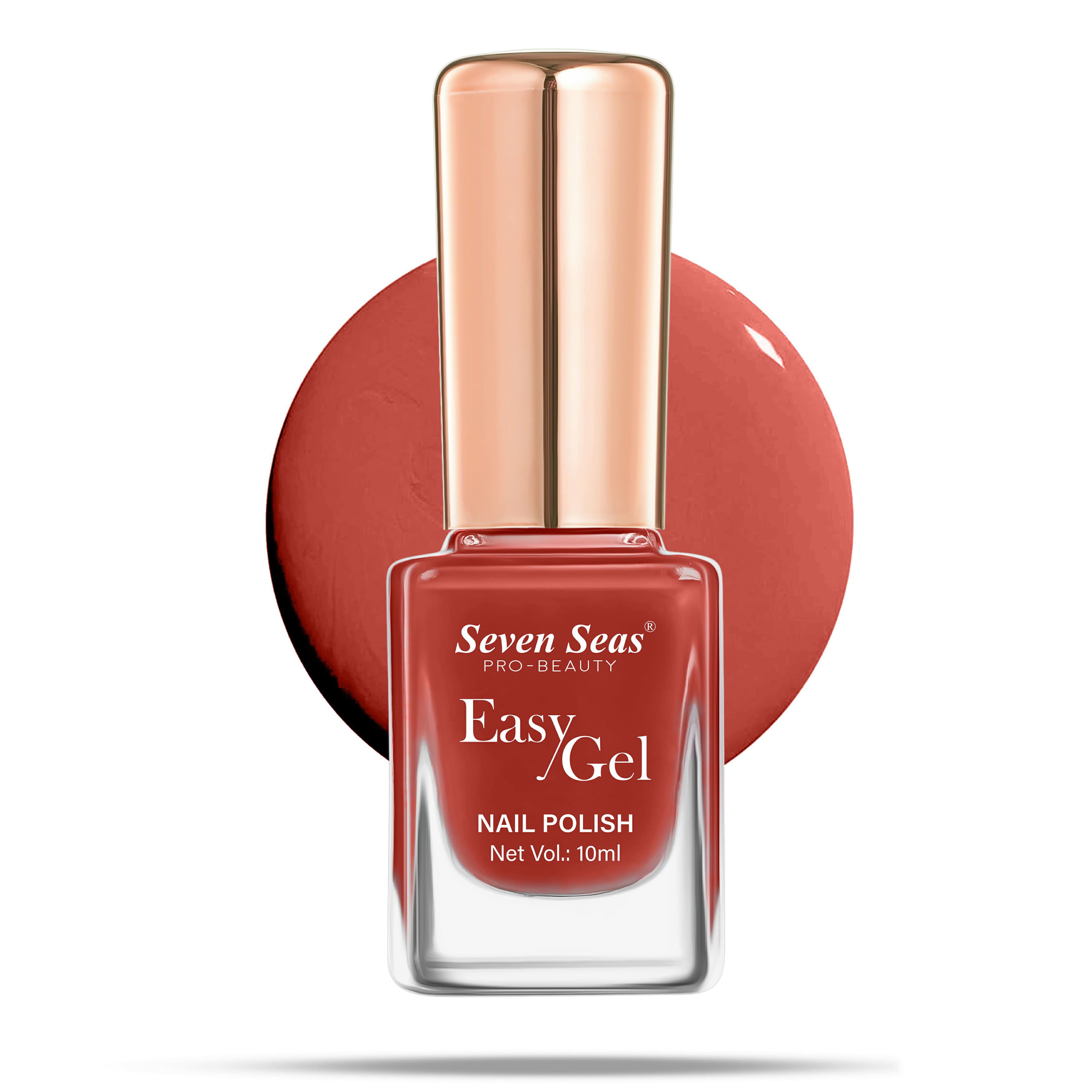 Seven Seas Easy Gel Nail Polish, Intense Glossy Finish, Hydrating Formula, Rich Pigmented, Quick Dry - Seven Seas Cosmetics