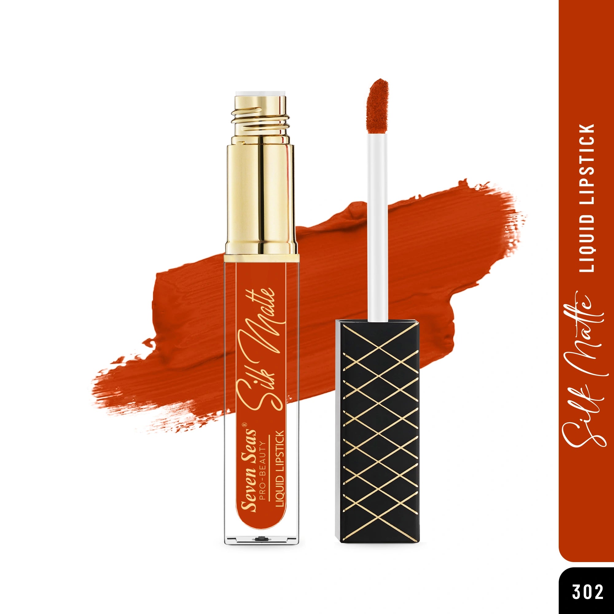 Silk Matte Liquid Lipstick for Women | Long Lasting Soft Matte Color