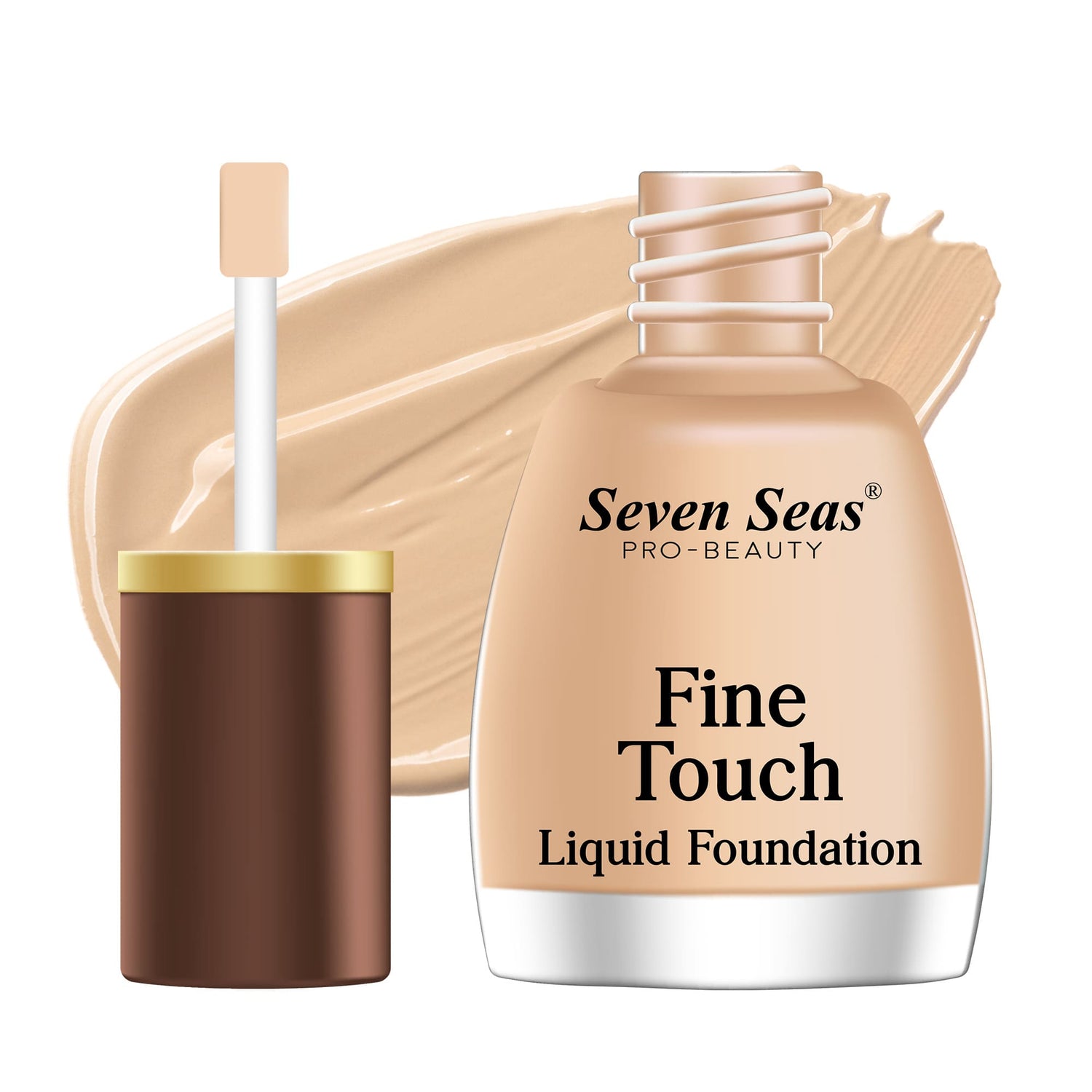 Seven Seas Fine Touch Liquid Foundation - Seven Seas Cosmetics