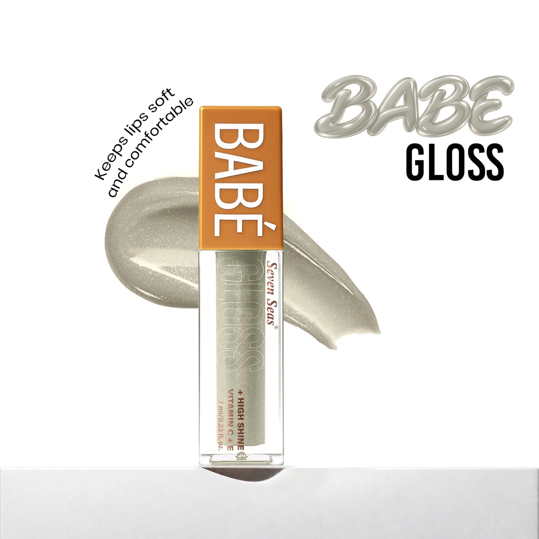 Go Babe High Shine Lip Gloss with Vitamin C &amp; E