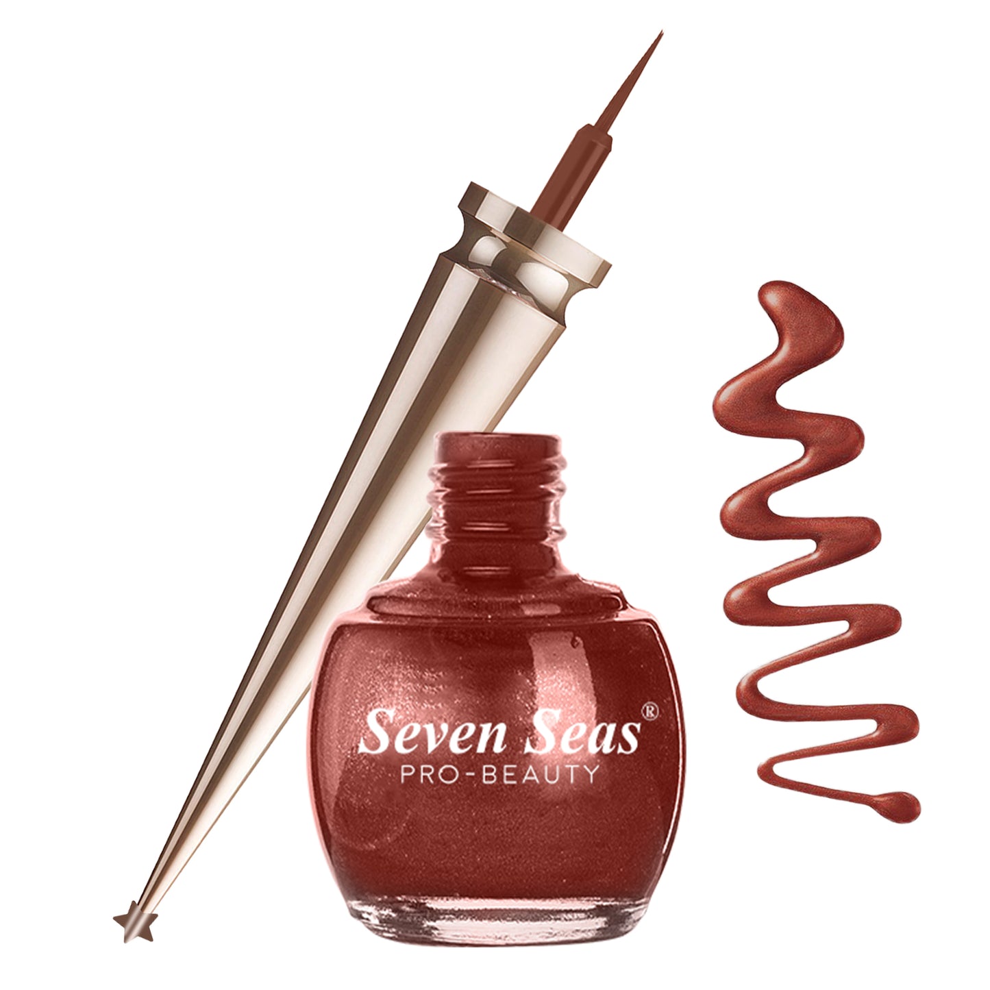 Seven Seas Liquid Colored Eyeliner | Eyeliner for Women