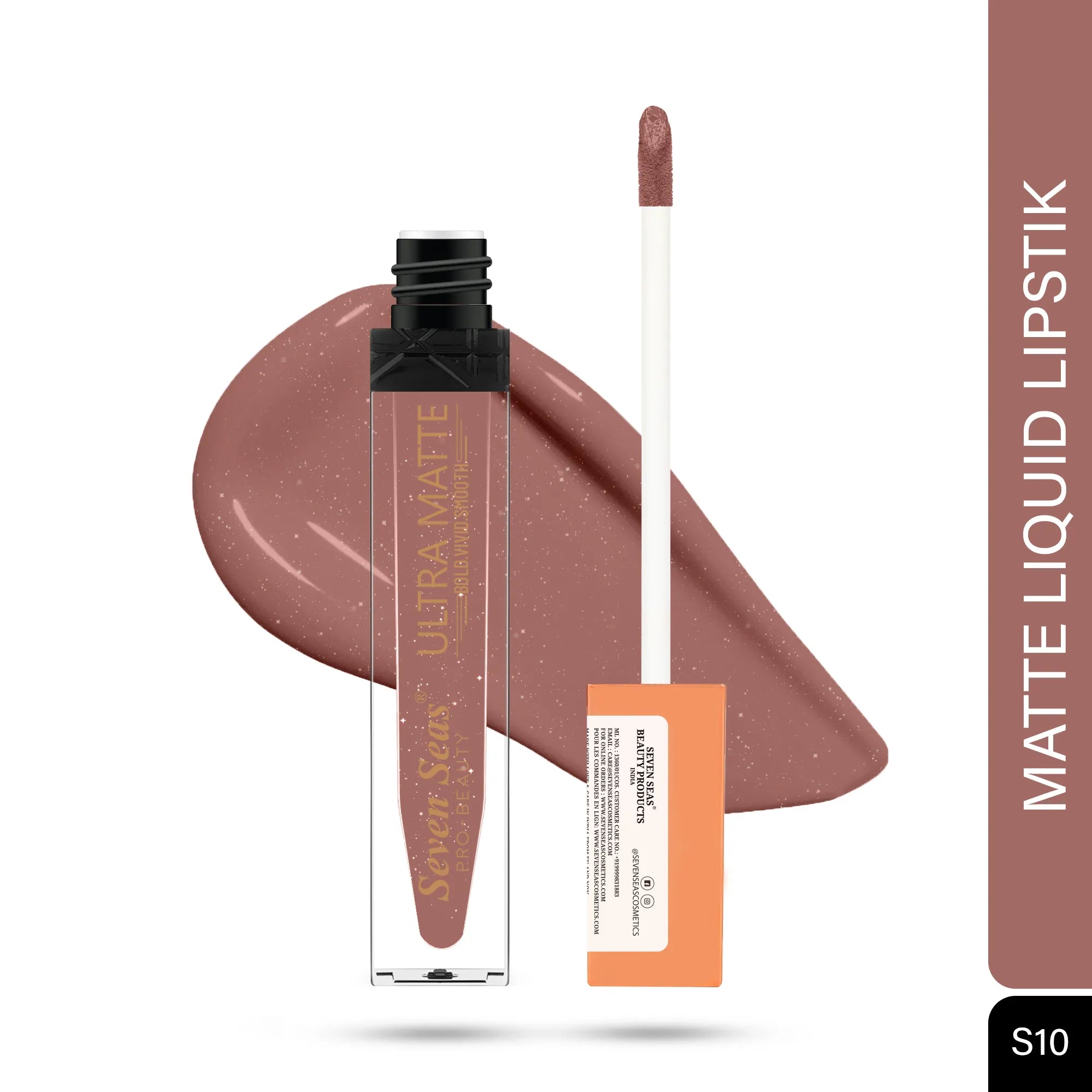 Ultra Matte Liquid Lipstick | High Pigment, Long Lasting Wear