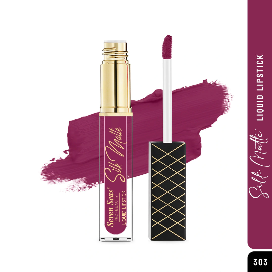 Silk Matte Liquid Lipstick for Women | Long Lasting Soft Matte Color