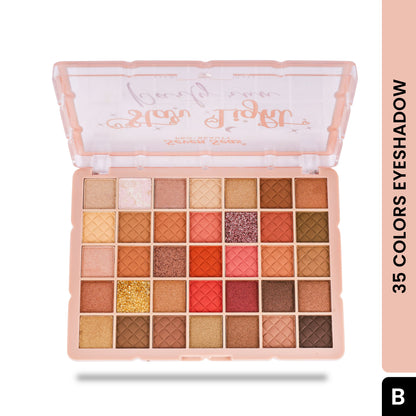 seven seas pro-beauty | star light party eyeshadow | 35 colors eyeshadow palette - Seven Seas Cosmetics