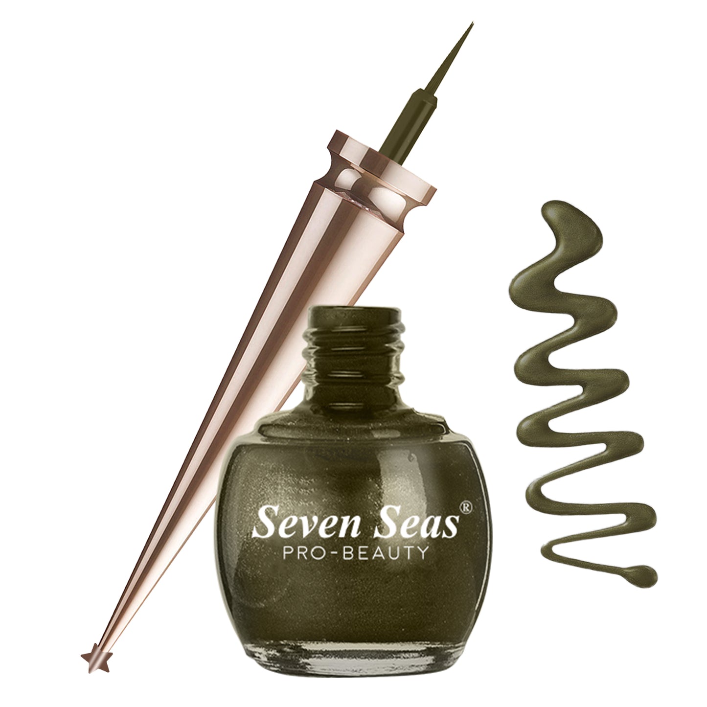 Seven Seas Liquid Colored Eyeliner | Eyeliner for Women