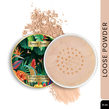 Seven Seas Studio Finish Loose Setting Powder/Compact Powder