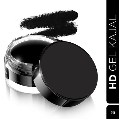HD Gel Kajal | Long Lasting Smudge-Proof Eye Makeup