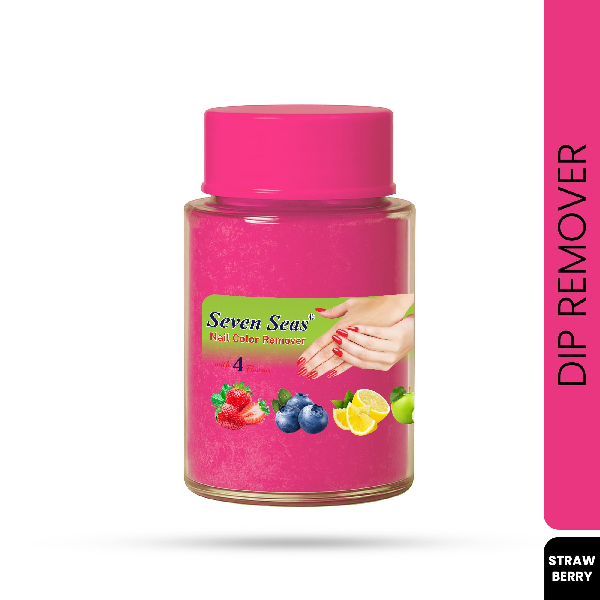 Seven Seas Nail Polish Remover | Quick, Smooth &amp; Safe Removal | 4 Flavour Variants for Everyday Nail Care - Seven Seas Cosmetics