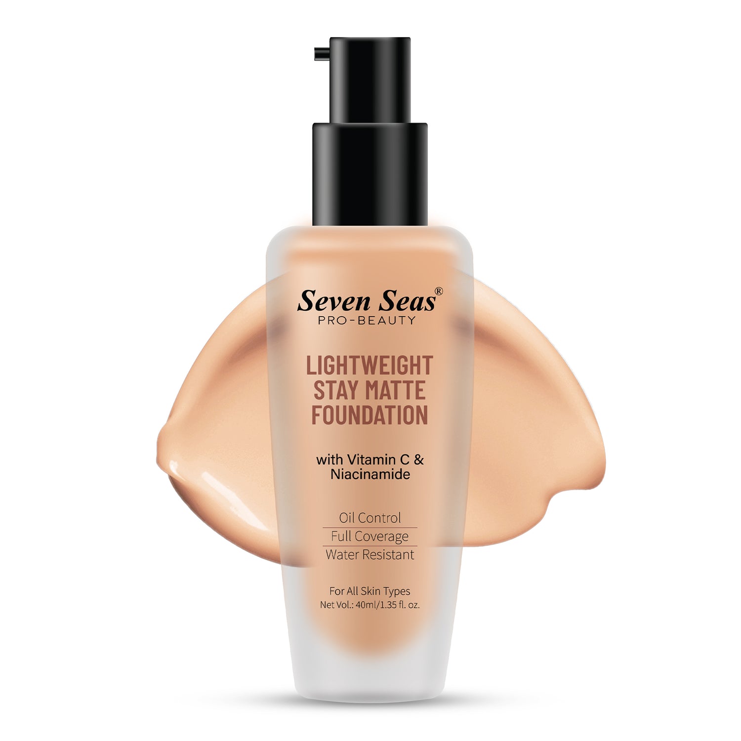 Seven Seas Light Weight Stay Matte Foundation - Seven Seas Cosmetics