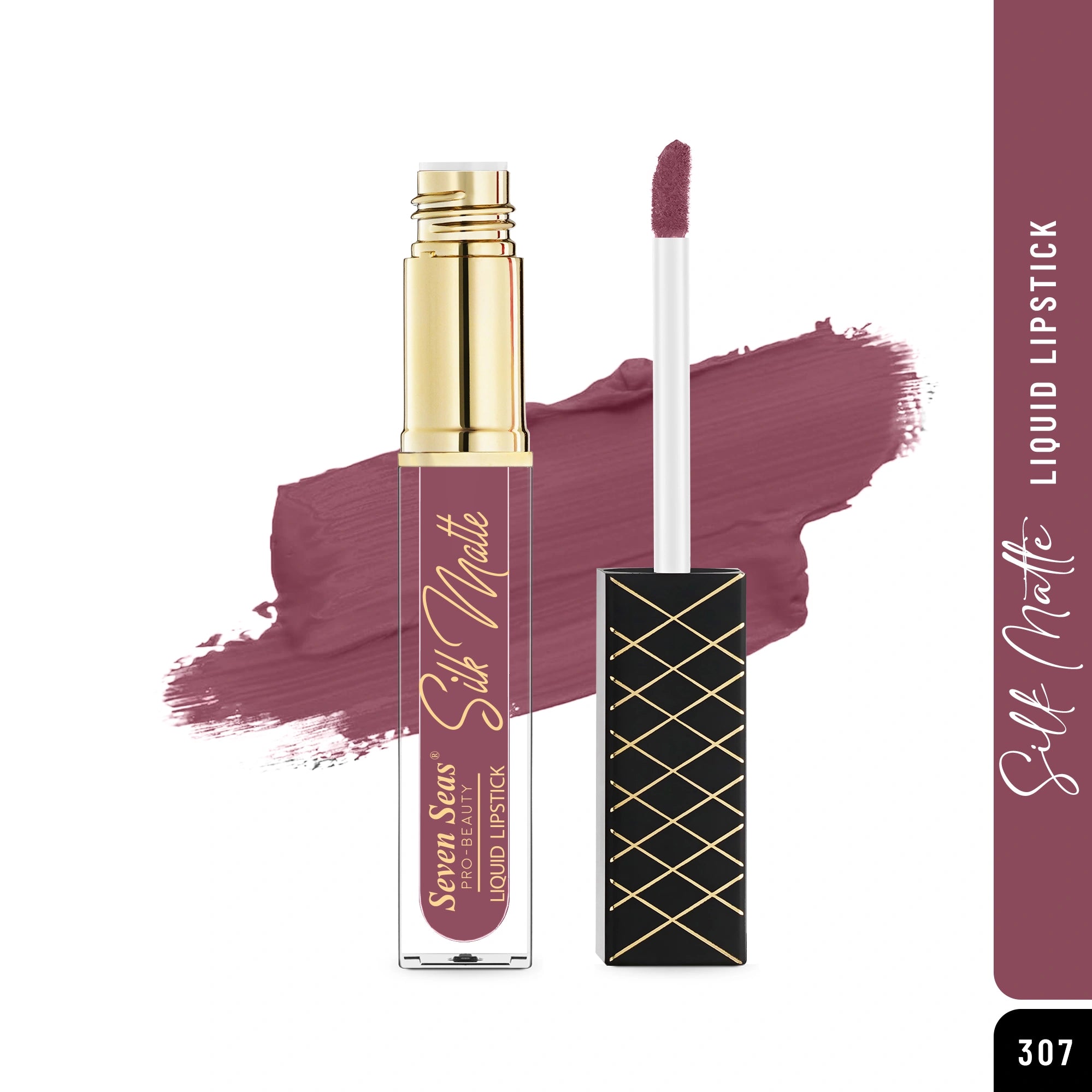 Silk Matte Liquid Lipstick for Women | Long Lasting Soft Matte Color