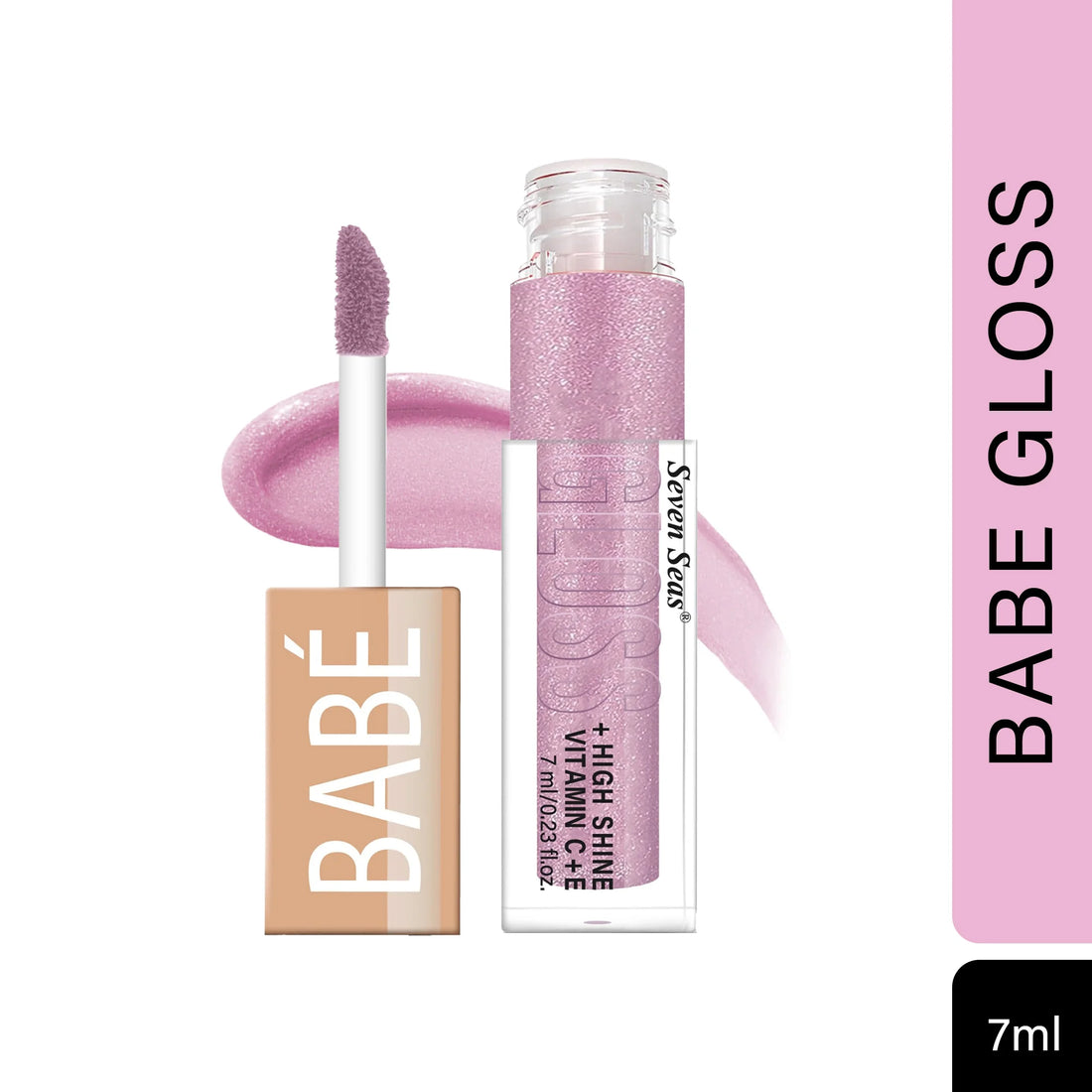 Go Babe High Shine Lip Gloss with Vitamin C &amp; E