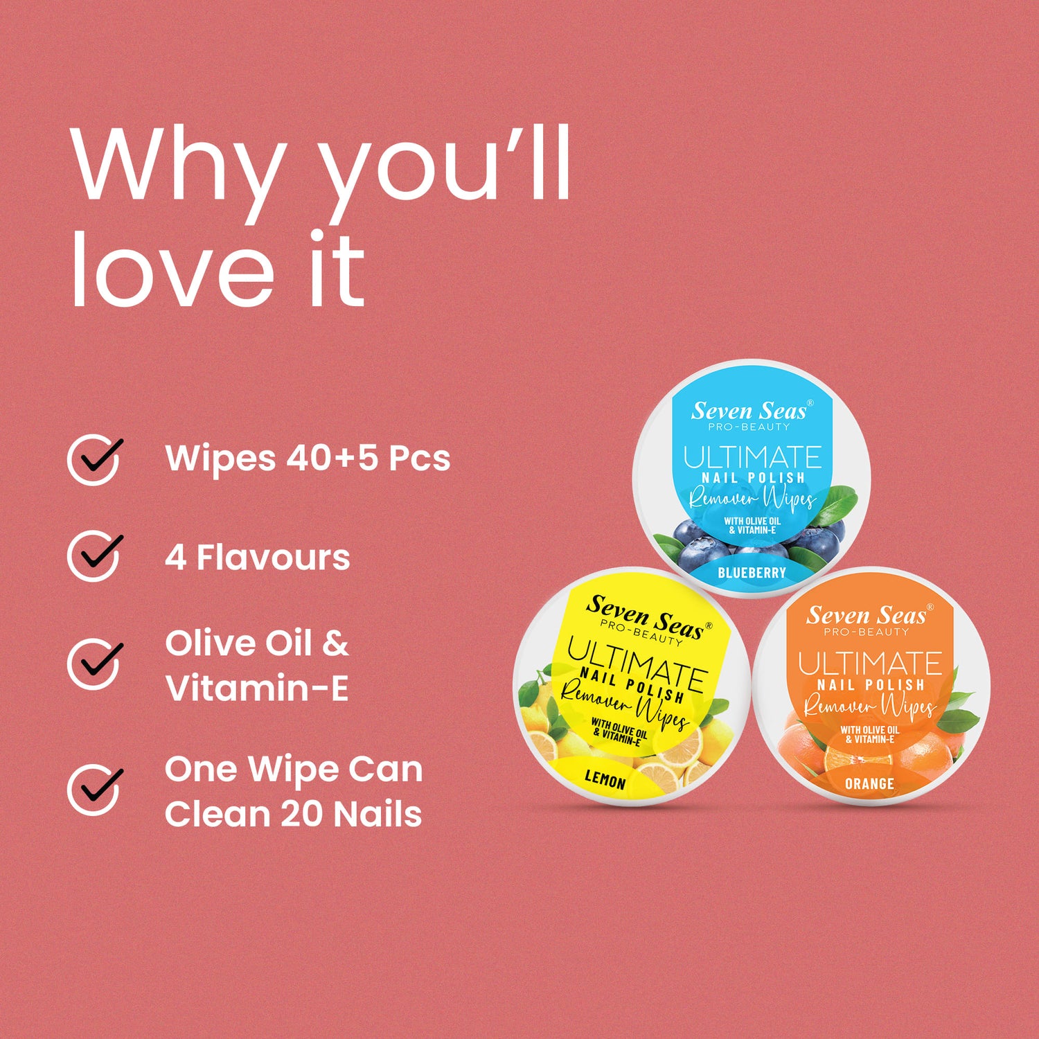 Nail Polish Remover Wipes