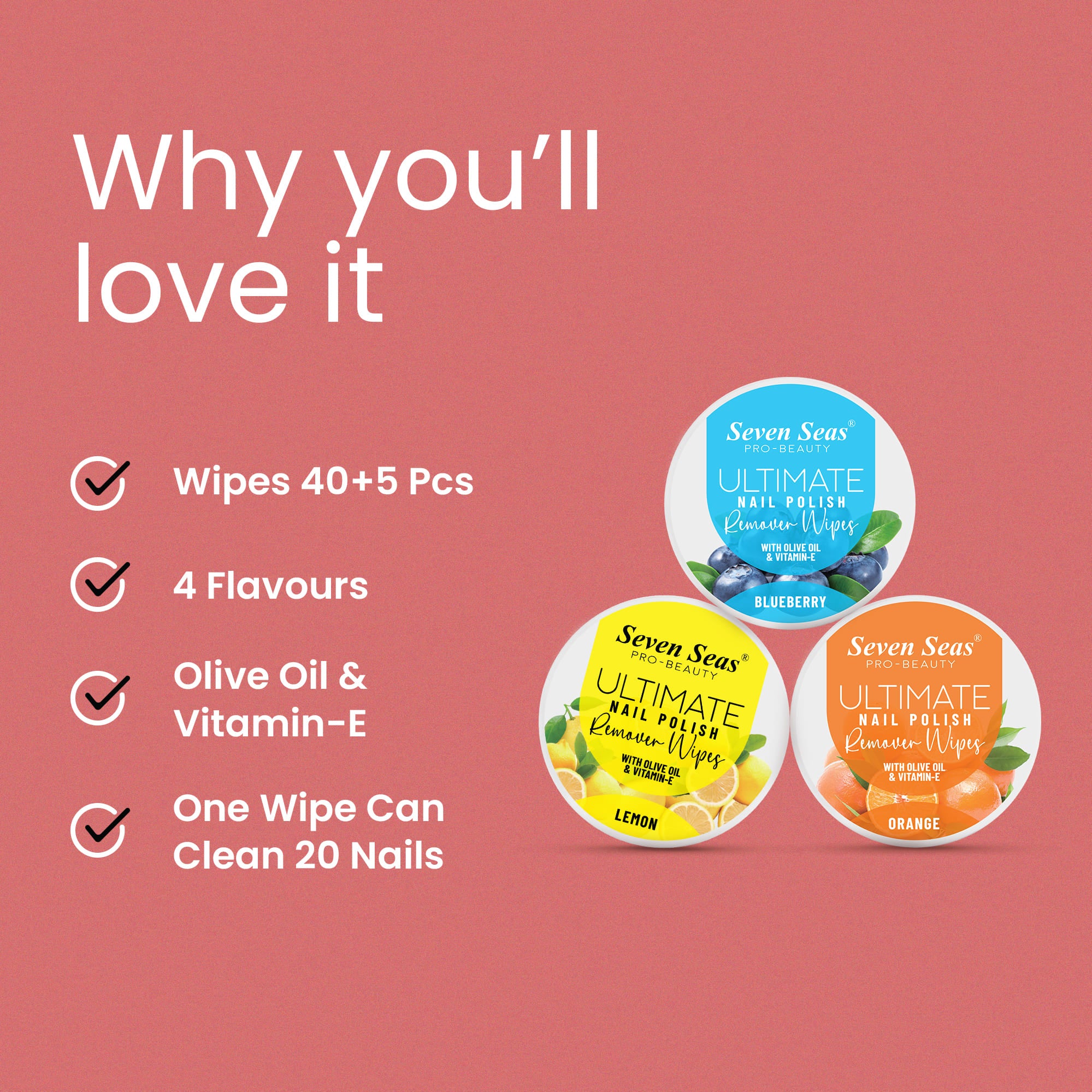 Nail Polish Remover Wipes