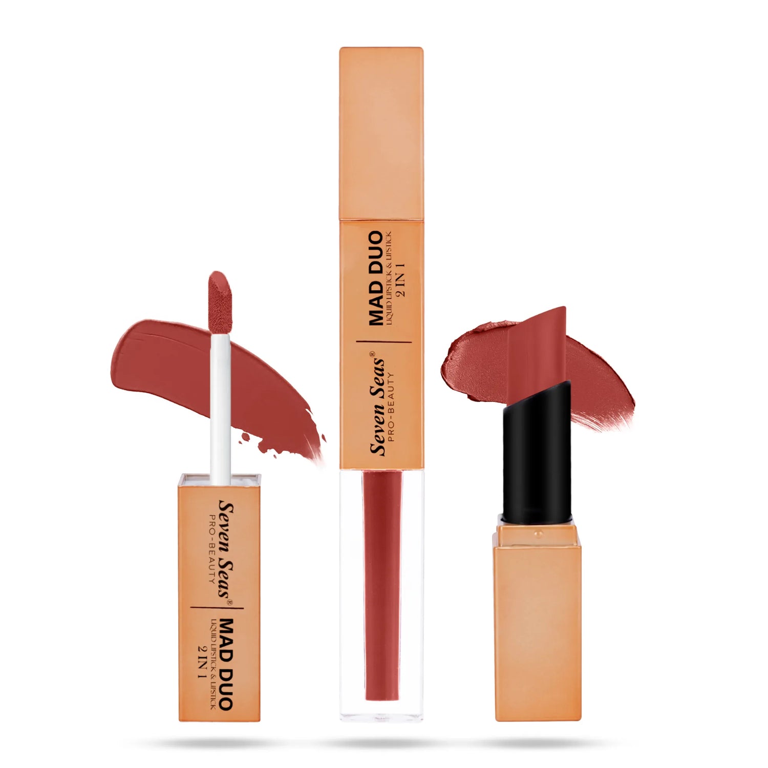 Mad Duo Lipstick | Liquid Matte and Creamy Bullet