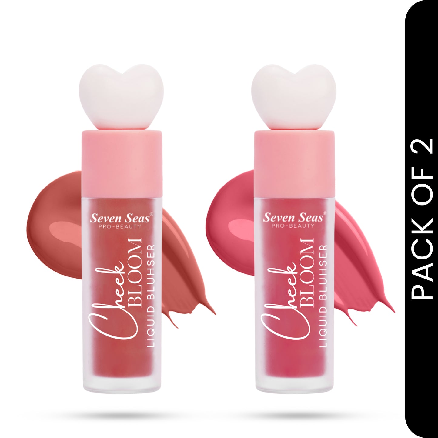 Seven Seas Cheek Bloom Liquid Blusher & Lip Gloss Combo