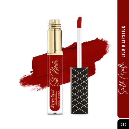 Silk Matte Liquid Lipstick for Women | Long Lasting Soft Matte Color