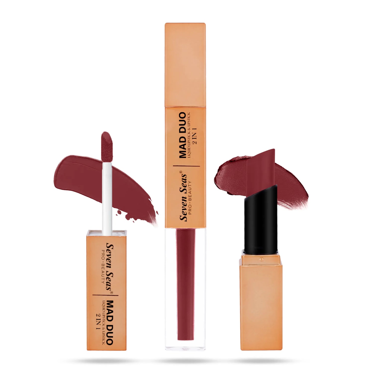 Mad Duo Lipstick | Liquid Matte and Creamy Bullet