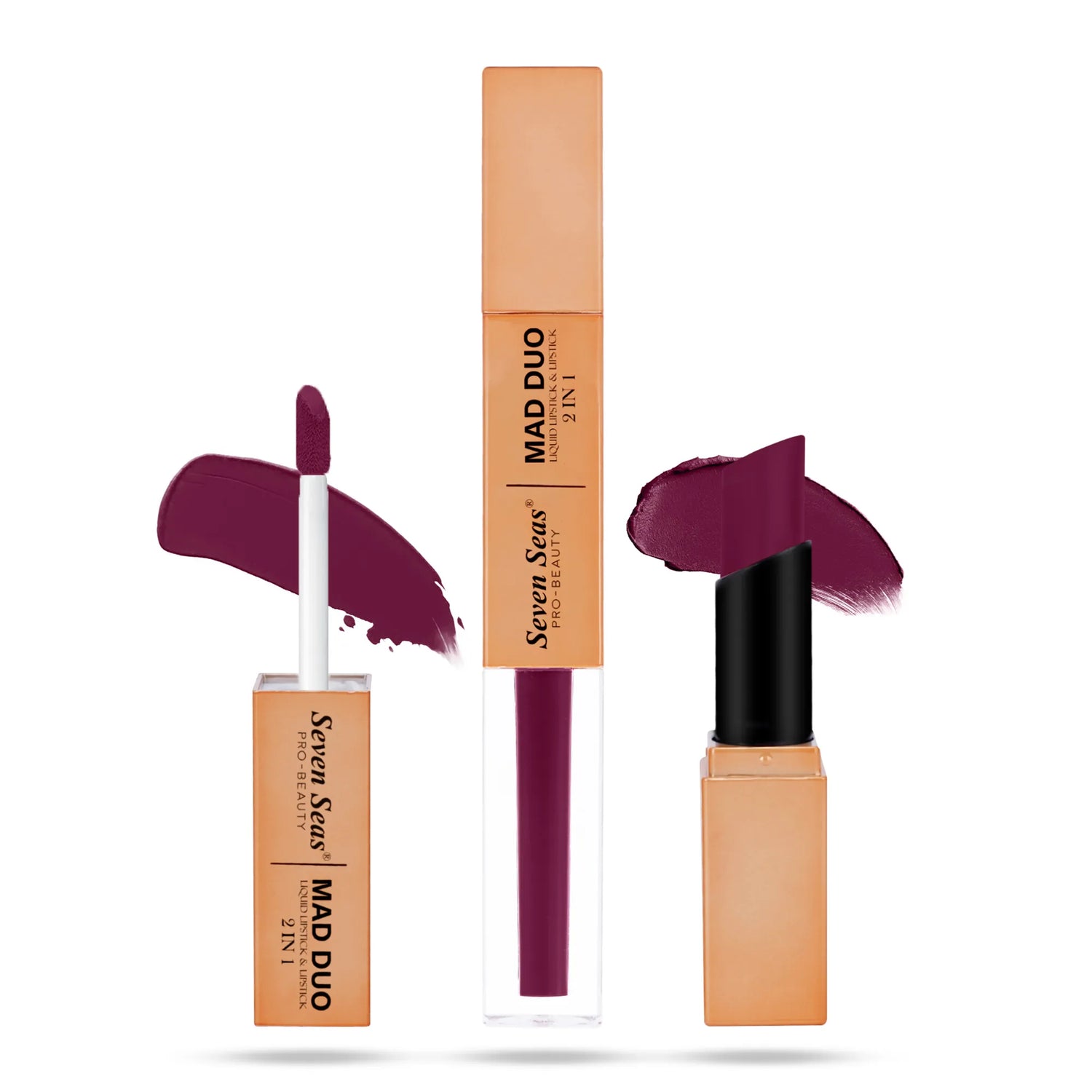 Mad Duo Lipstick | Liquid Matte and Creamy Bullet